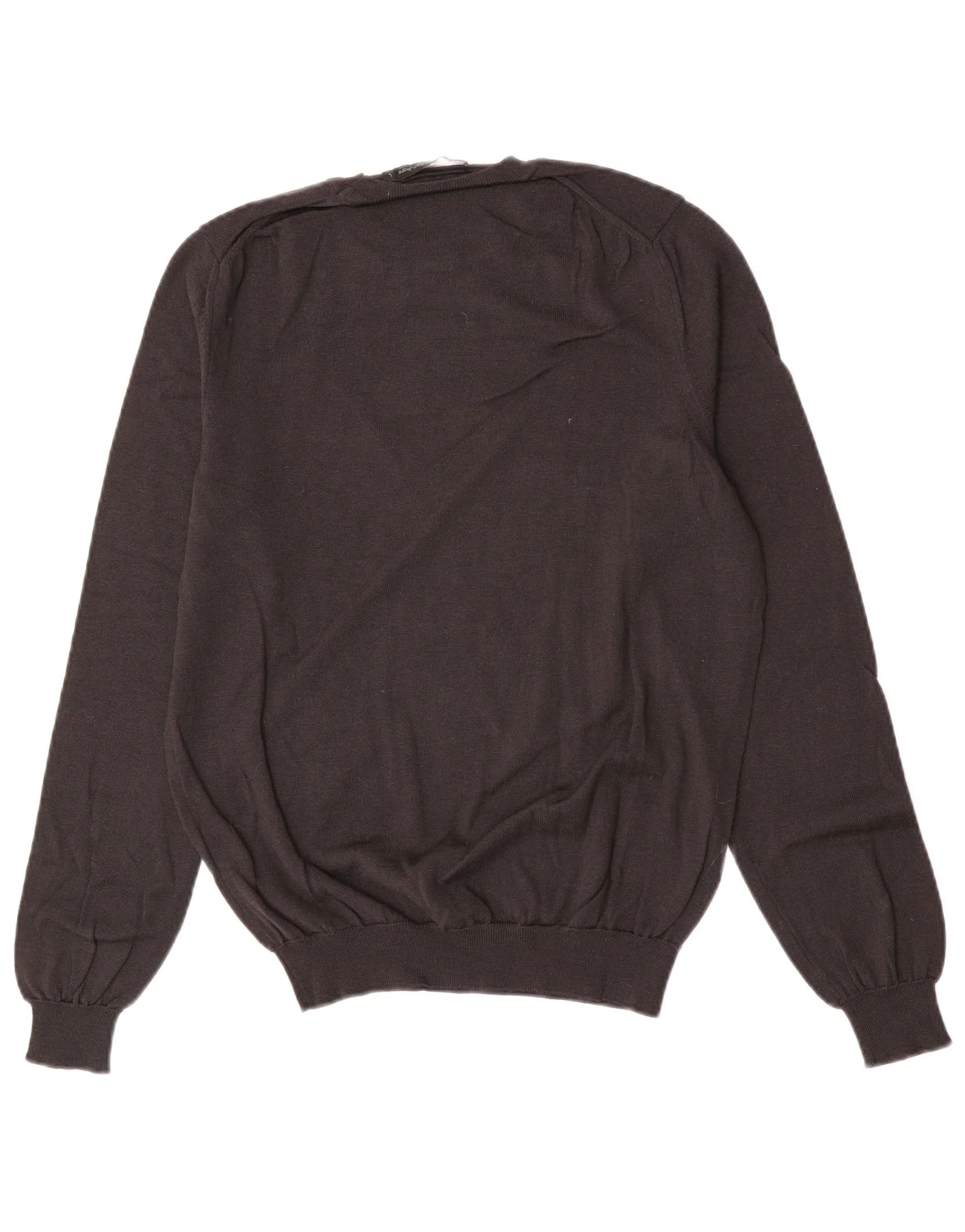 Calvin Klein Jeans Womens Crew Neck Jumper Sweater UK 14 Large Grey - Image 2