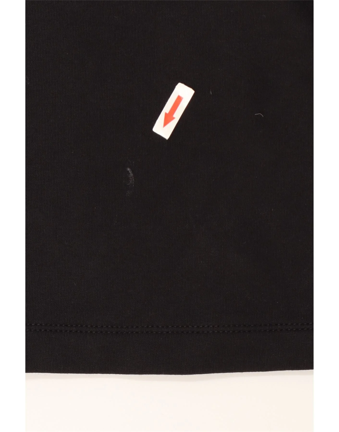 Calvin Klein Jeans Womens Graphic Oversized Hoodie Jumper UK 6 XS Black - Image 3