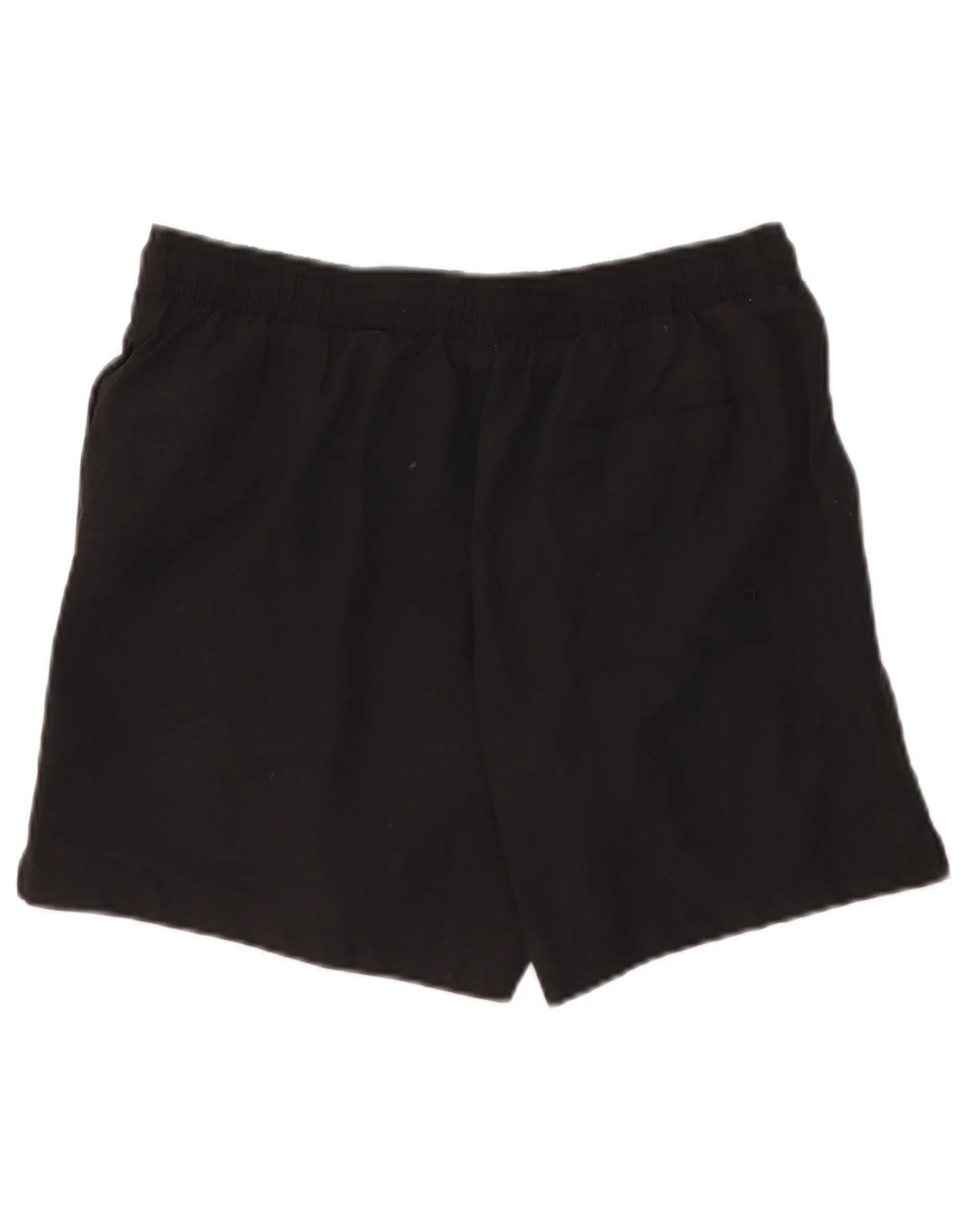 Calvin Klein Mens Graphic Swimming Shorts Medium Black Polyester - Image 2