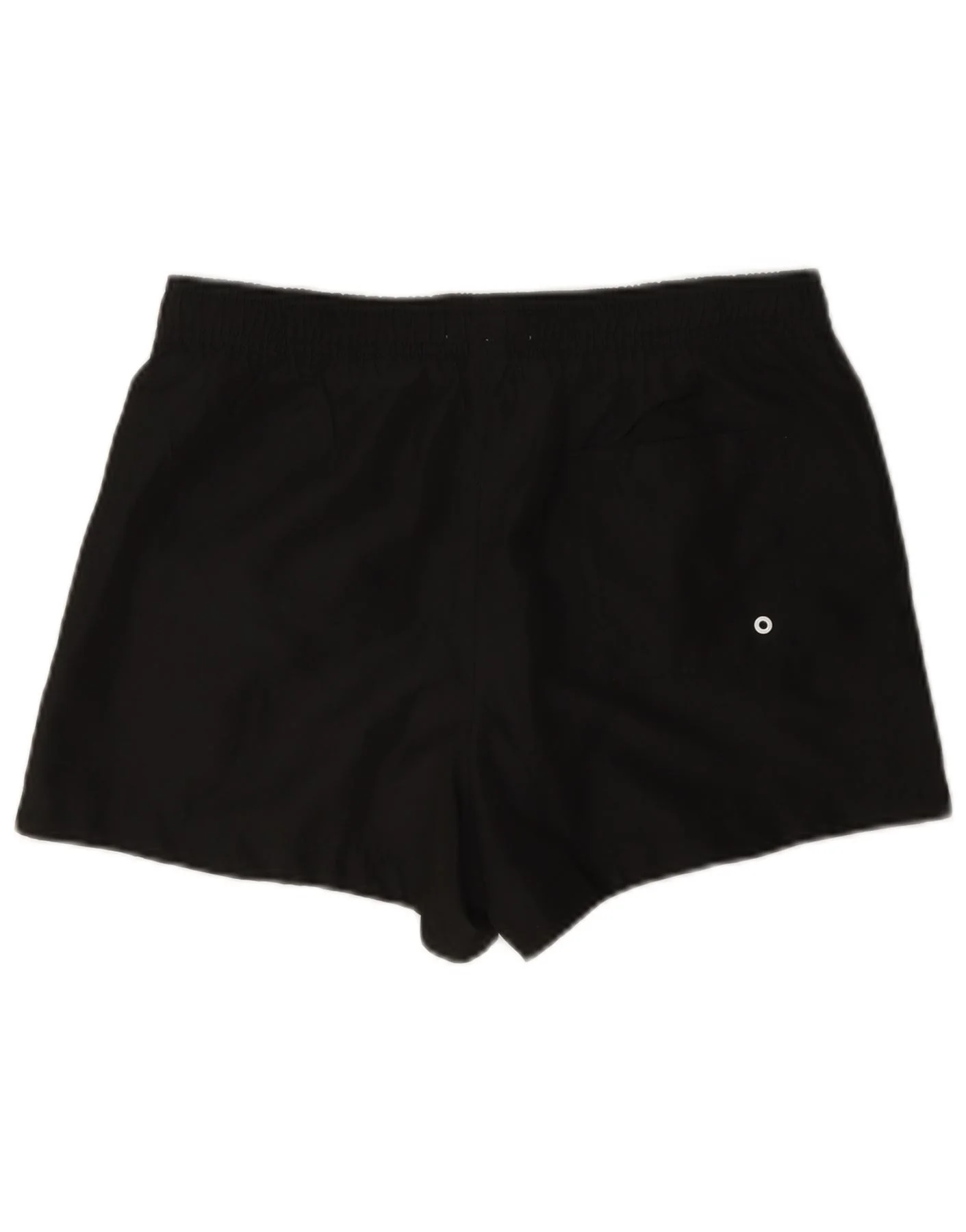 Calvin Klein Mens Graphic Swimming Shorts Small Black Colourblock Polyester - Image 2