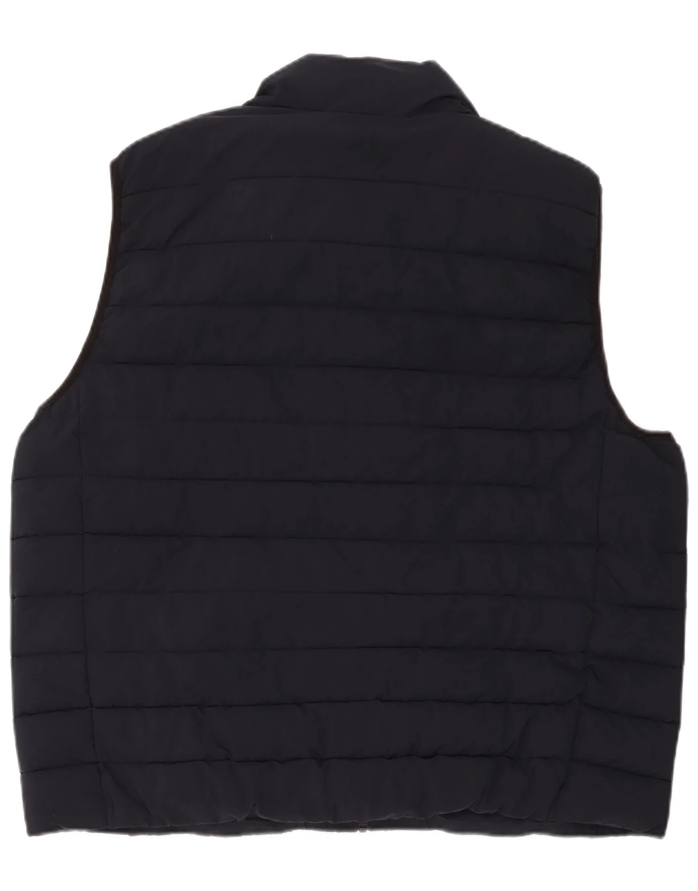 Calvin Klein Mens Padded Gilet UK 44 2XL Navy Blue Polyester - Image 2