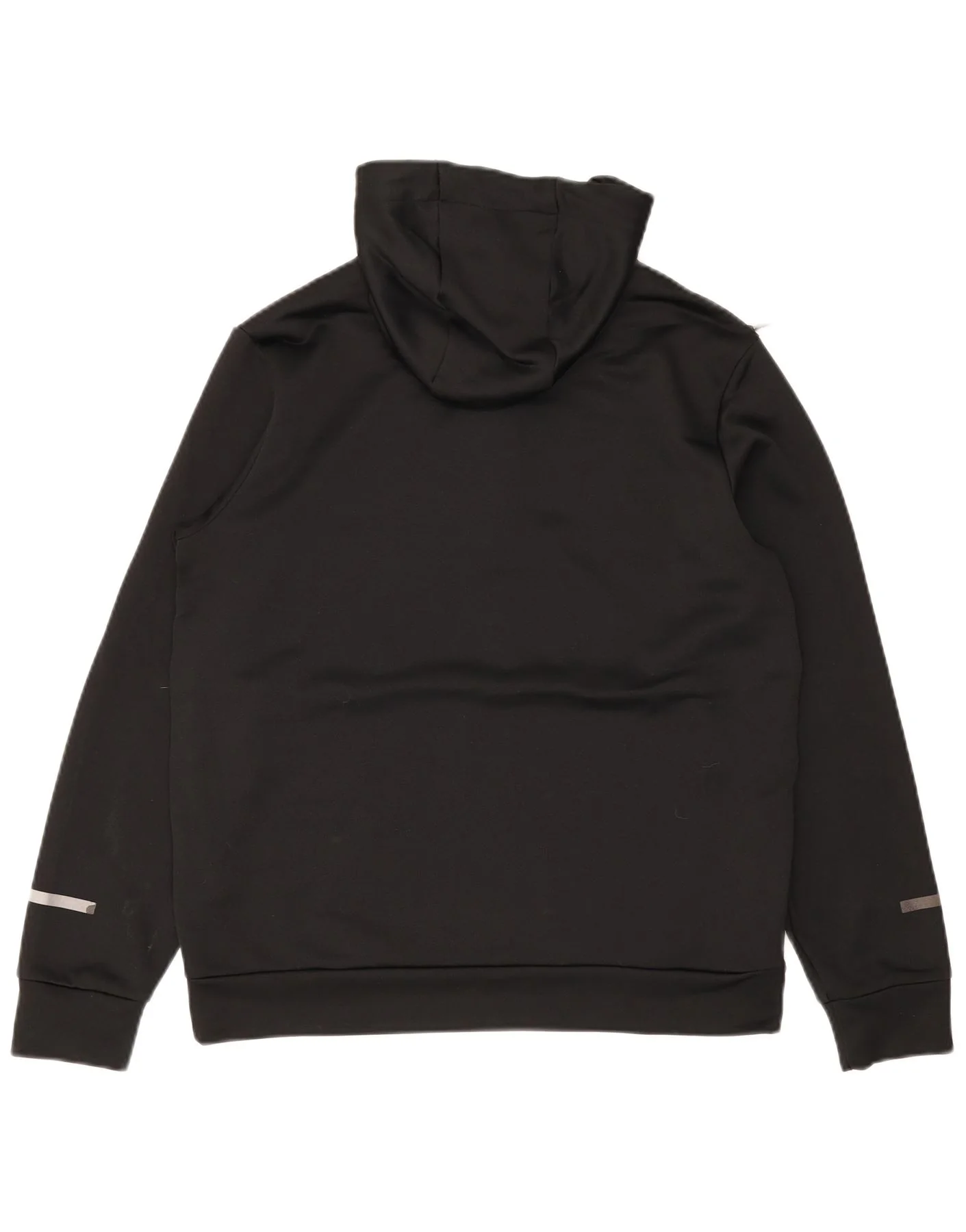 Calvin Klein Mens Performance Hoodie Jumper Medium Black Colourblock - Image 2