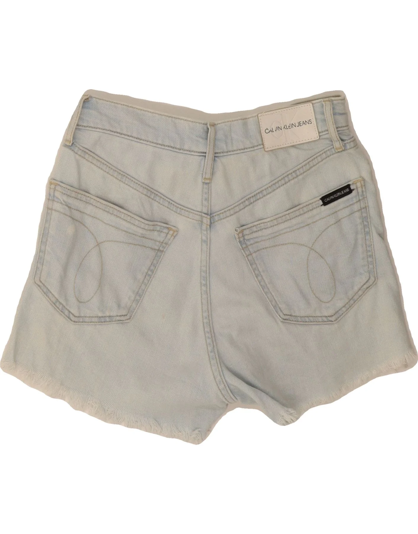 CALVIN KLEIN Womens Denim Shorts W26 Small  Blue - Image 2