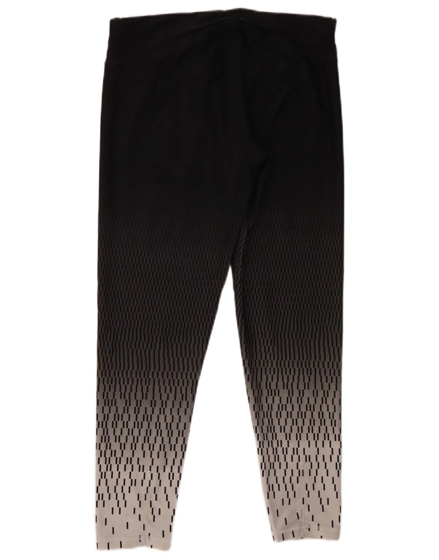 Calvin Klein Womens Leggings UK 14 Large Black Geometric - Image 2