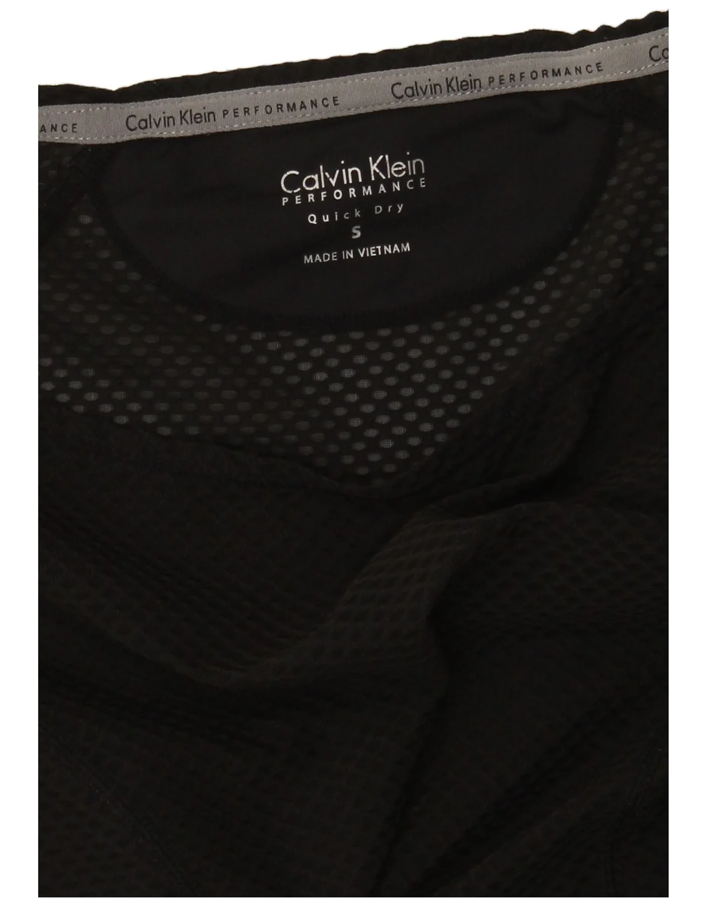 Calvin Klein Womens Oversized Top Long Sleeve UK 10 Small Black - Image 3