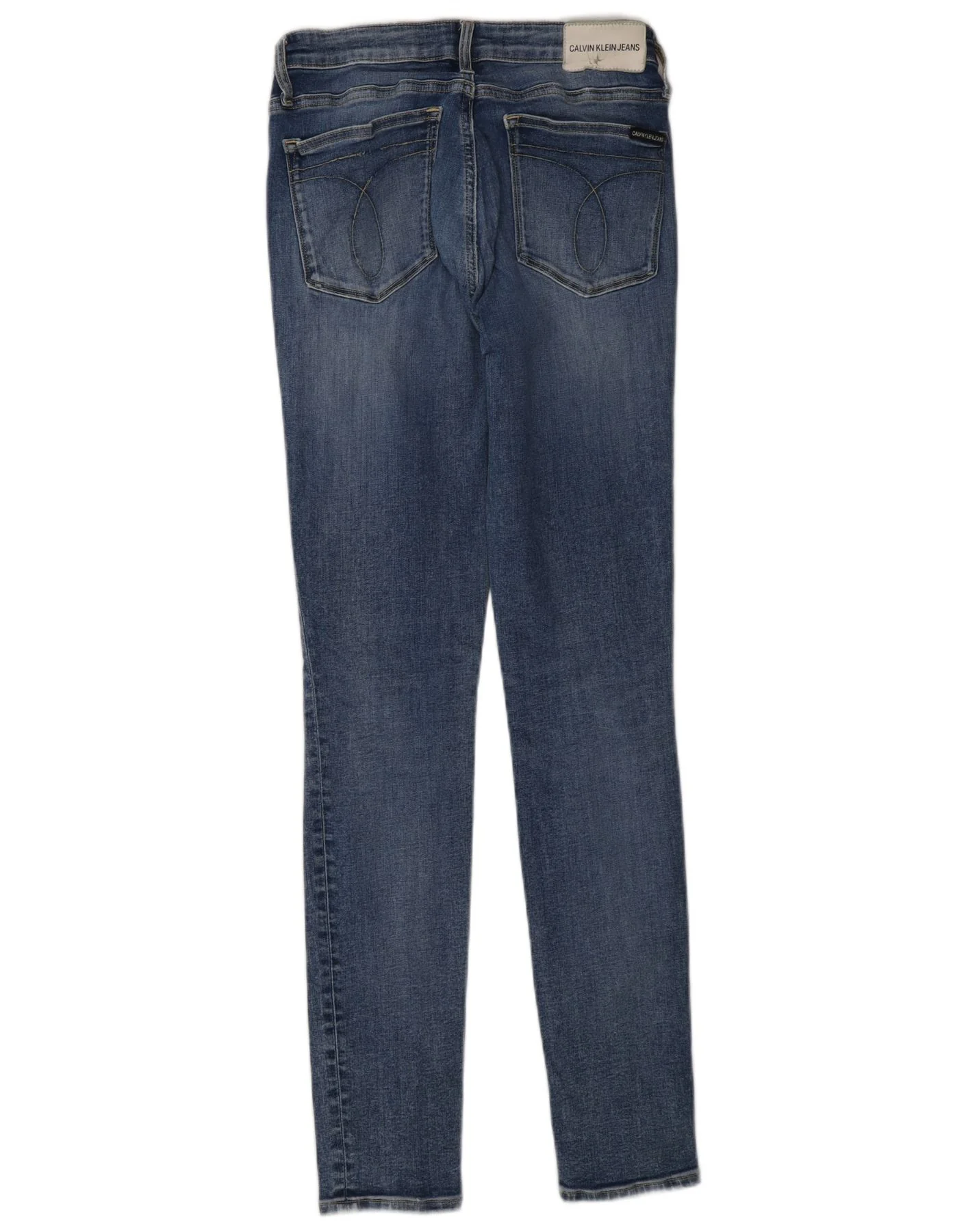 Calvin Klein Womens Skinny Jeans W28 L32 Blue - Image 2