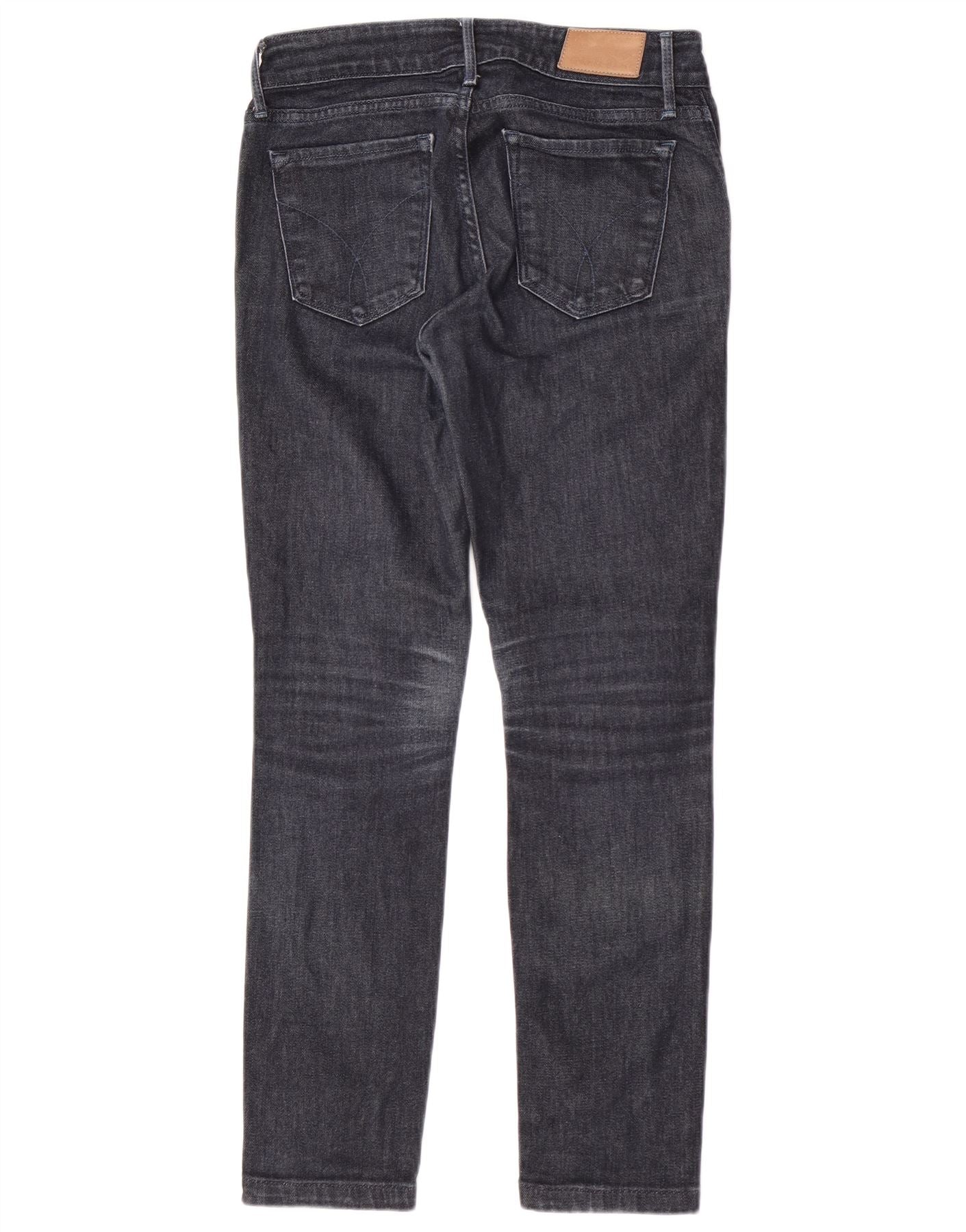 Calvin Klein Womens Slim Jeans W27 L27 Navy Blue Cotton - Image 2