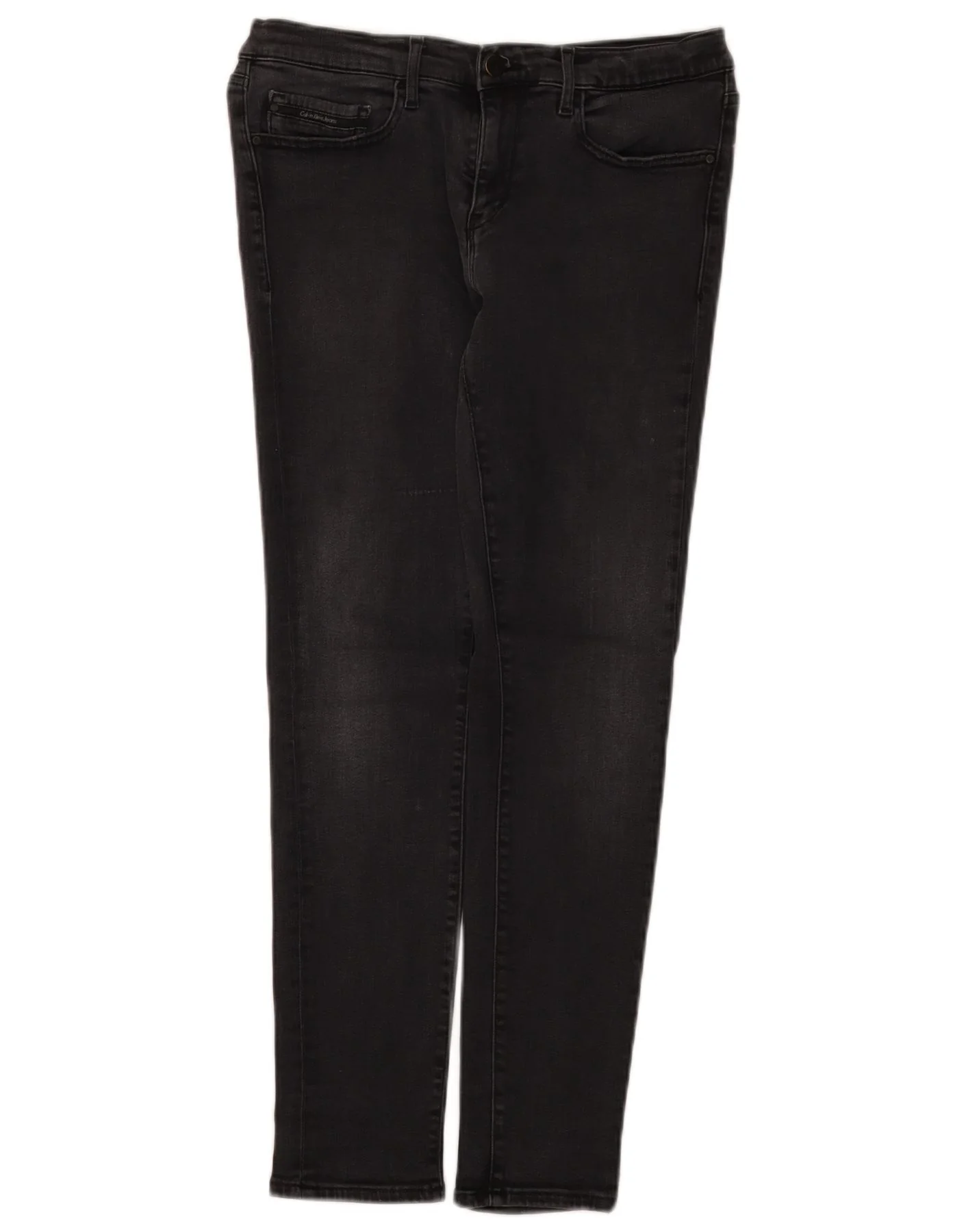 Calvin Klein Womens Slim Jeans W32 L30 Black