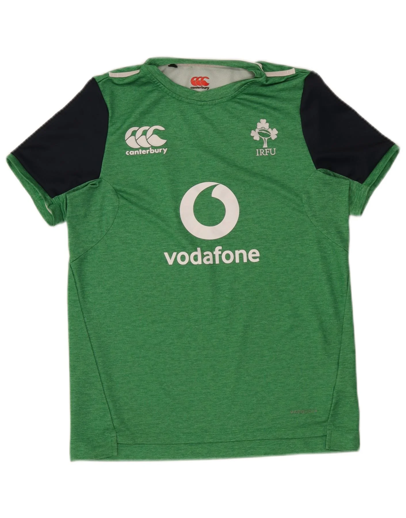 Canterbury Boys Ireland Graphic T-Shirt Top 13-14 Years Green Colourblock
