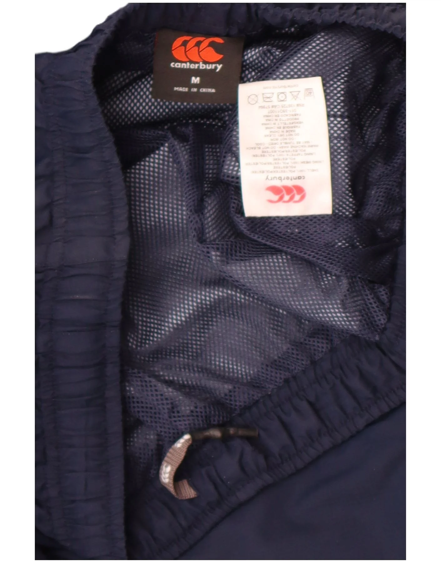 Canterbury Mens Waterproof Trousers Medium Navy Blue Polyester - Image 5
