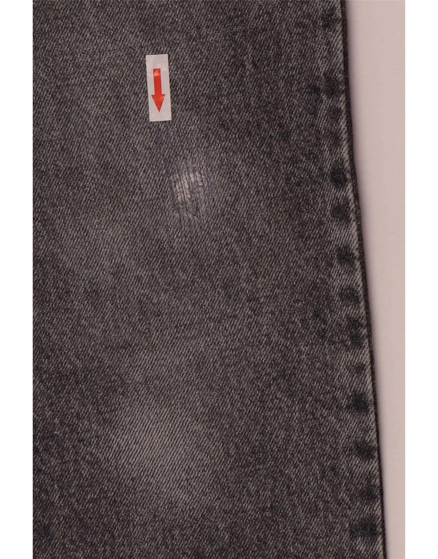 Carrera Mens Acid Wash Straight Jeans W30 L29 Grey Cotton - Image 3