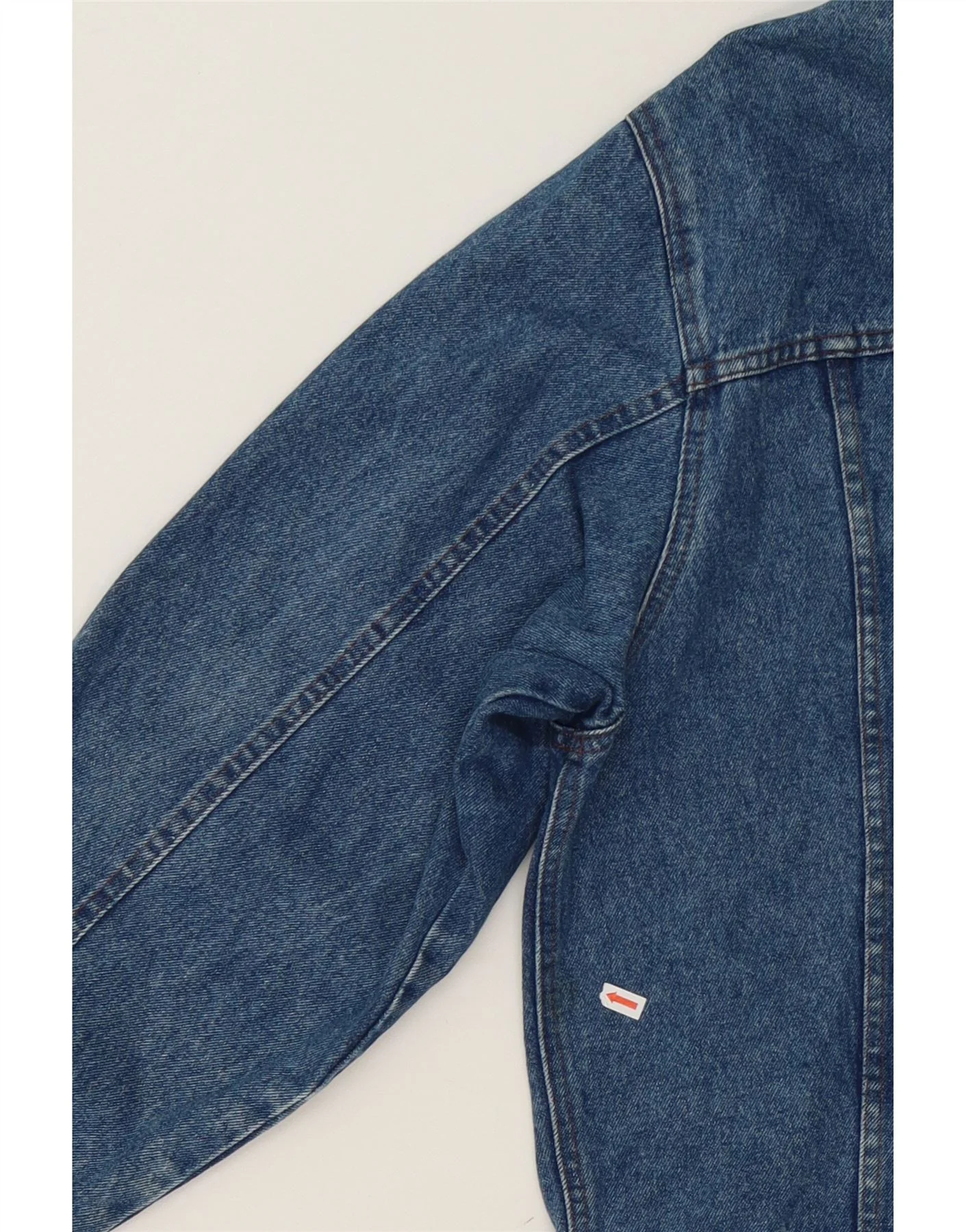 CARRERA Mens Denim Jacket UK 42 XL Blue Cotton - Image 3