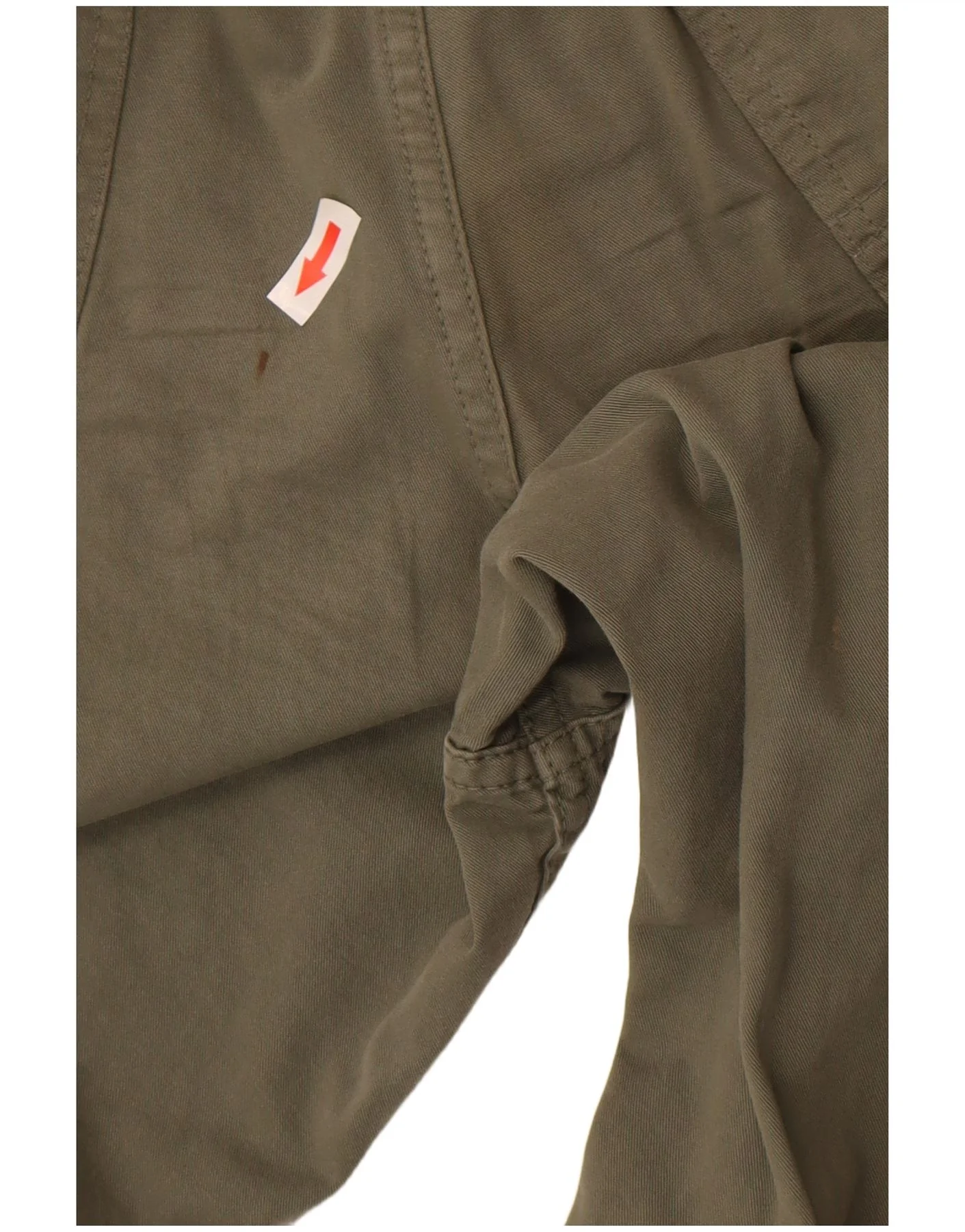 Carrera Mens Straight Casual Trousers W34 L32 Khaki Cotton - Image 3