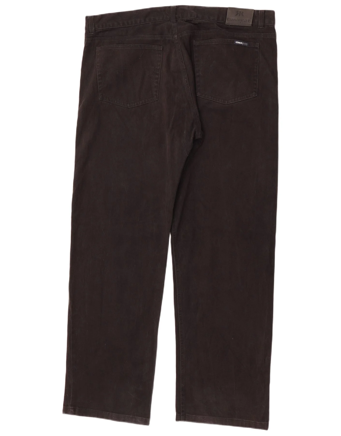 Cerruti Mens Straight Jeans W42 L34 Black Cotton - Image 2