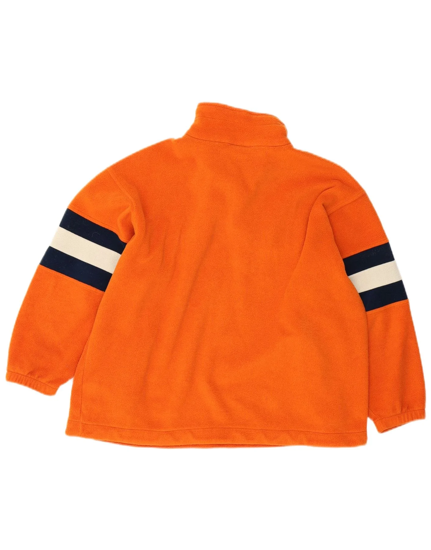 Champion Boys Graphic Fleece Jumper 7-8 Years Small Orange Colourblock - Image 2