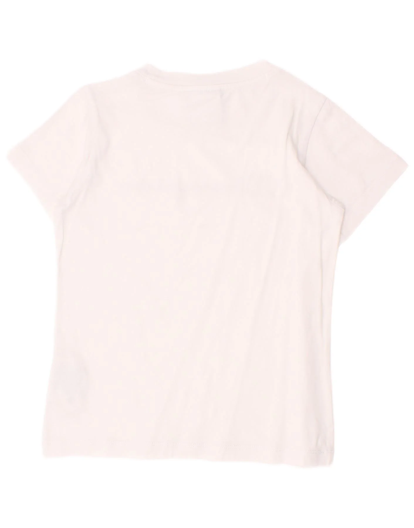 Champion Boys Graphic T-Shirt Top 7-8 Years Small White Cotton - Image 2