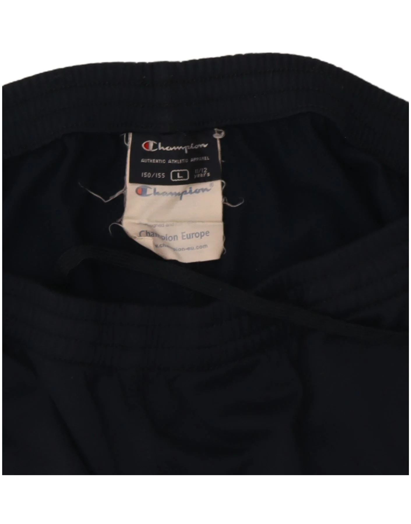 Champion Boys Tracksuit Trousers 11-12 Years Large Navy Blue Colourblock - Image 4
