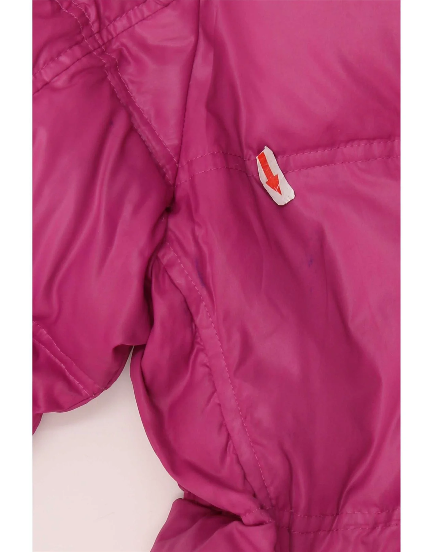 Champion Girls Hooded Padded Jacket 13-14 Years XL Pink Polyester - Image 3