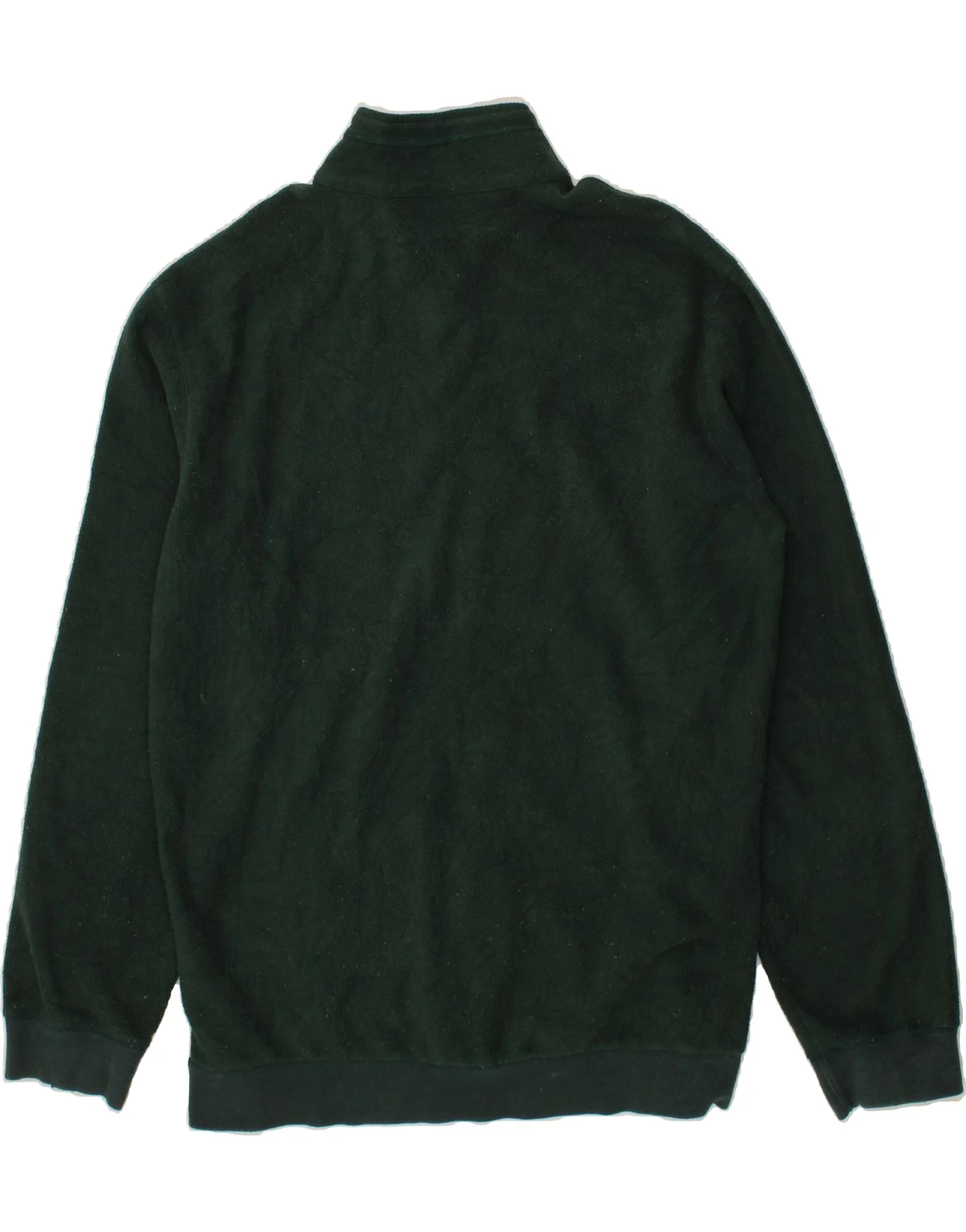 CHAMPION Mens Fleece Jacket UK 46 3XL Green Polyester - Image 2