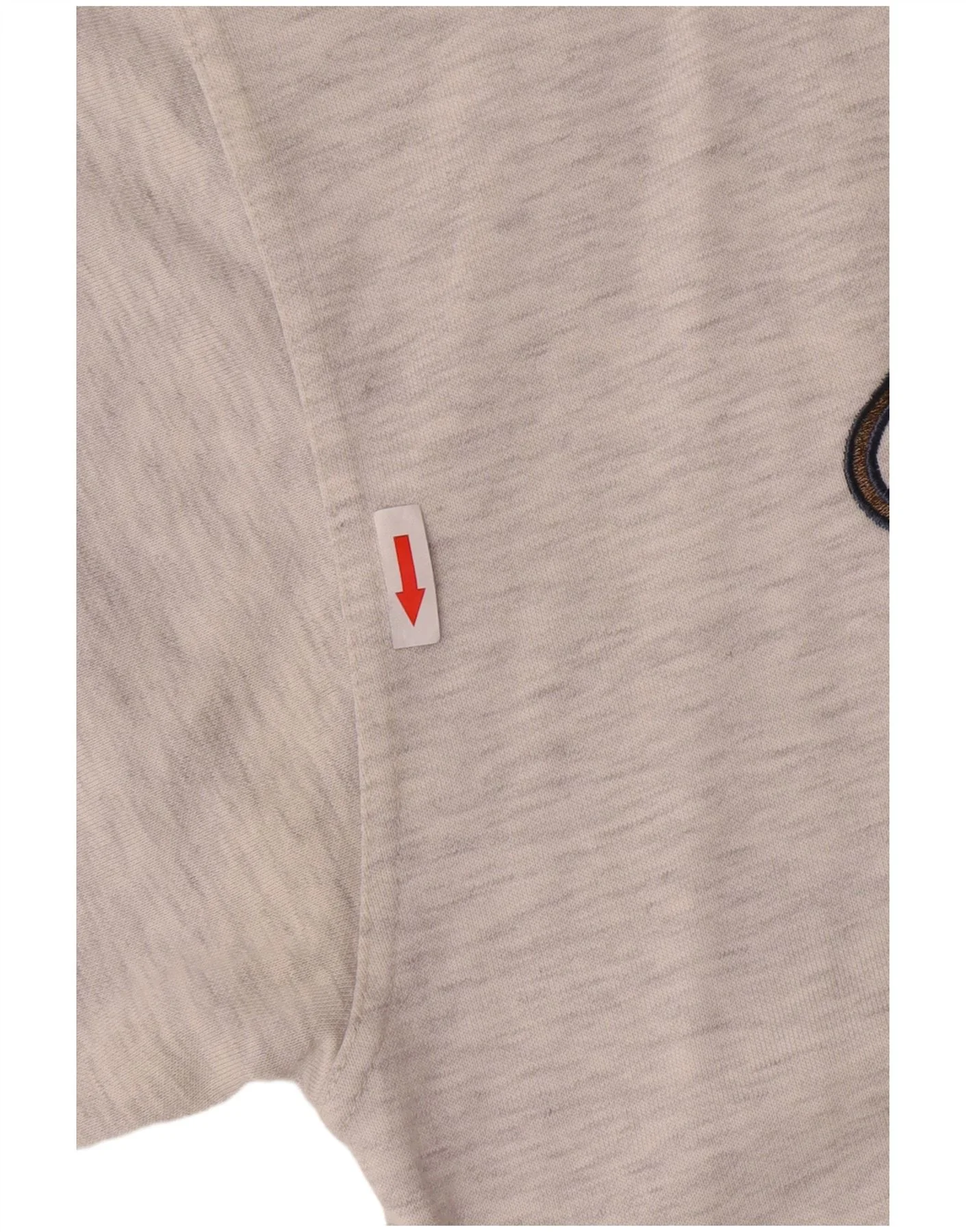 Champion Mens Graphic Sweatshirt Jumper Large Grey Flecked Cotton - Image 3