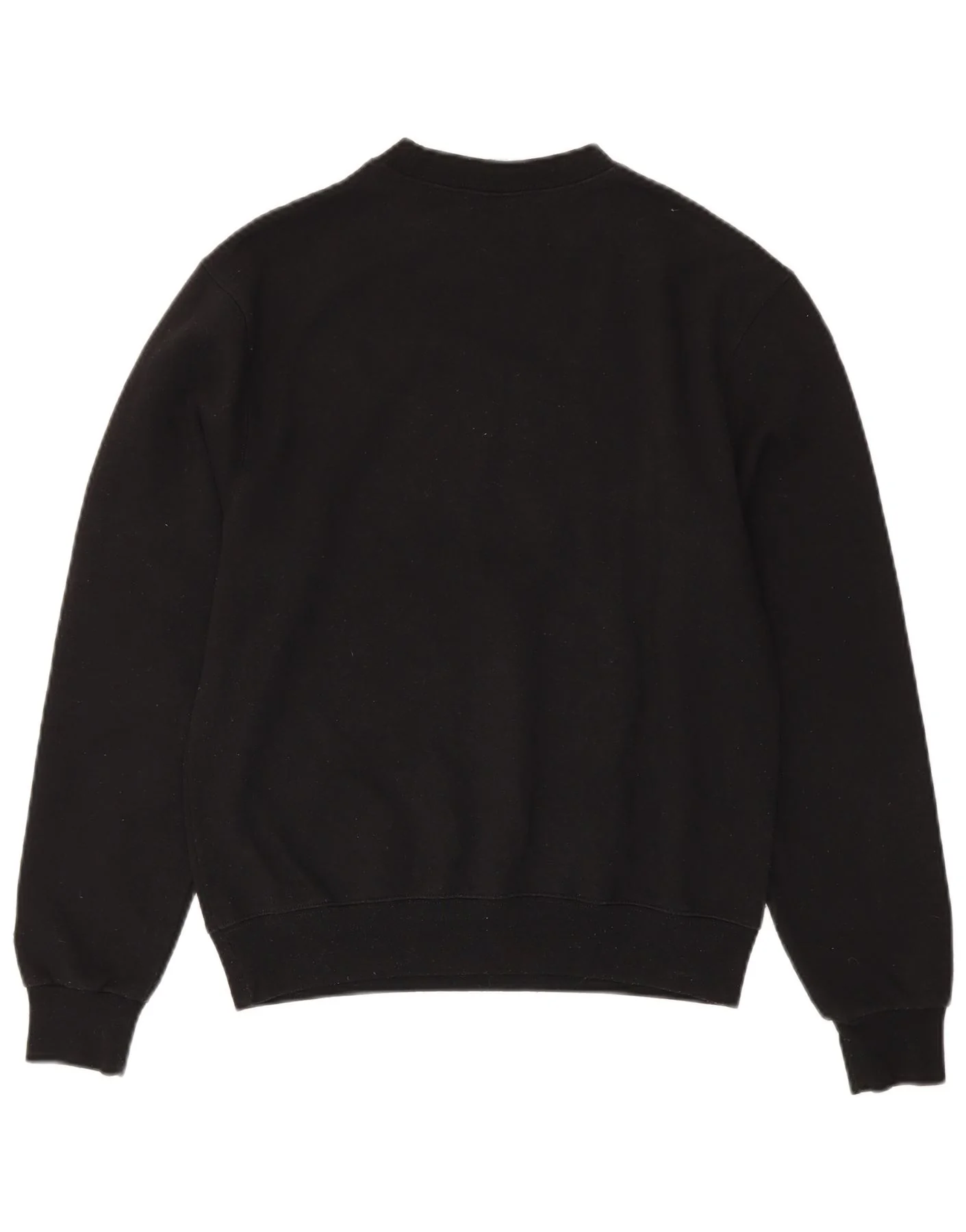 Champion Mens Graphic Sweatshirt Jumper Small Black Cotton - Image 2