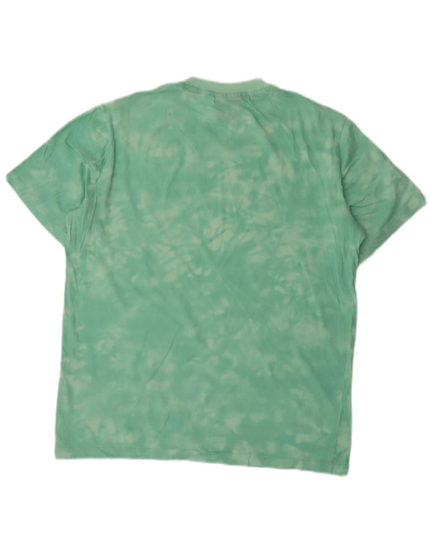 Champion Mens Graphic T-Shirt Top Small Green Tie Dye - Image 2