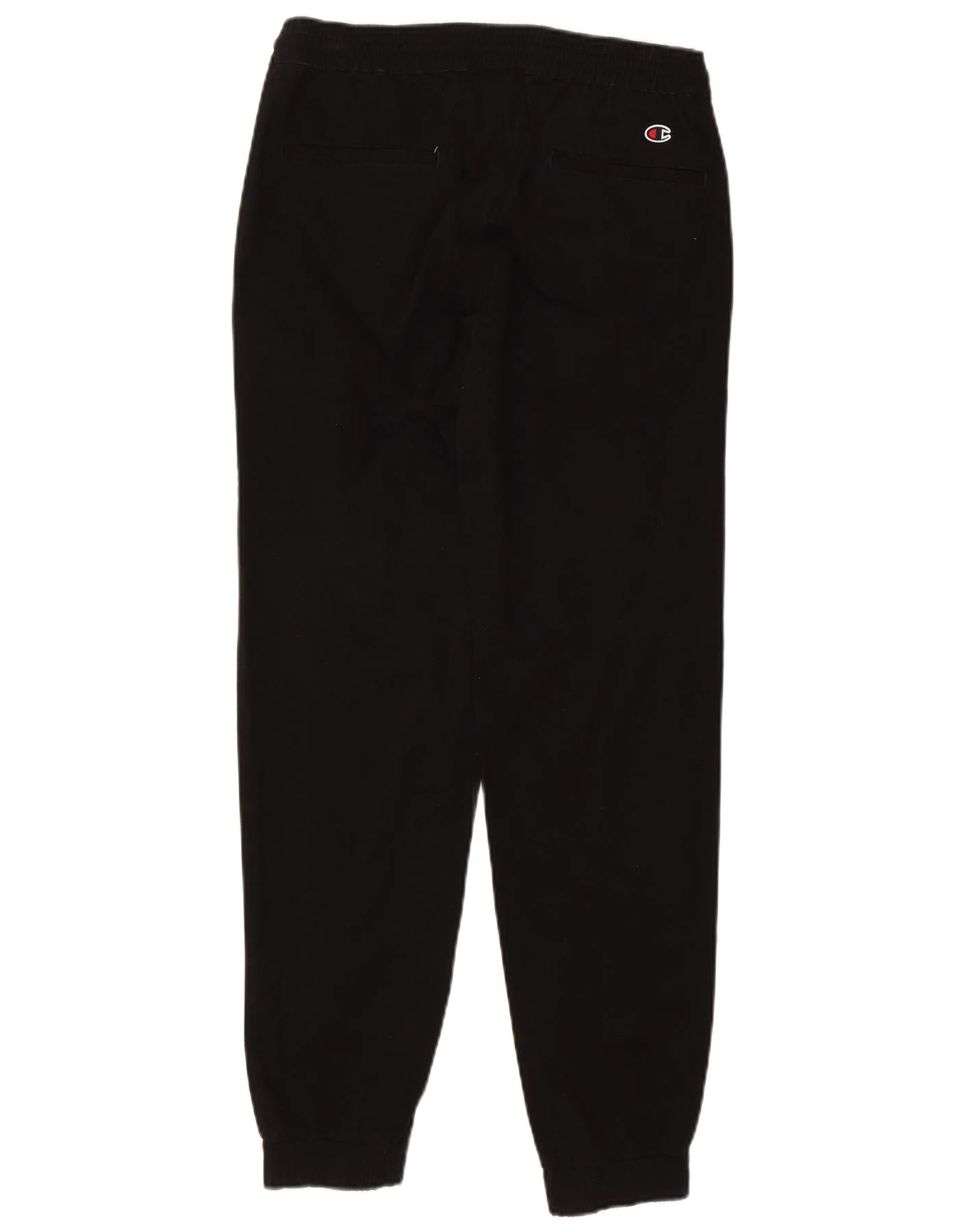 Champion Mens Graphic Tracksuit Trousers Joggers Large Black Cotton - Image 2