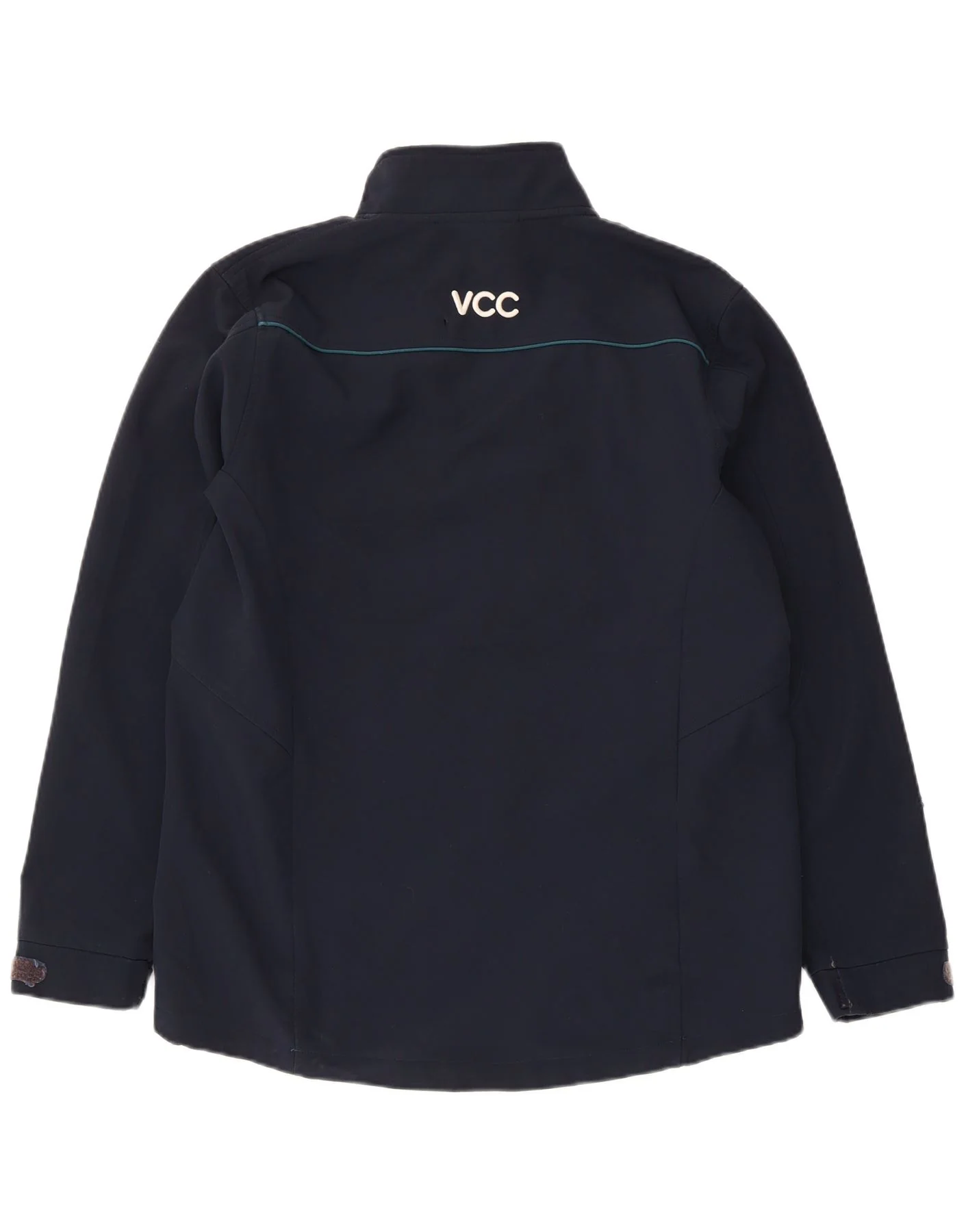 Champion Mens Graphic Windbreaker Jacket UK 38 Medium Navy Blue Polyester - Image 2