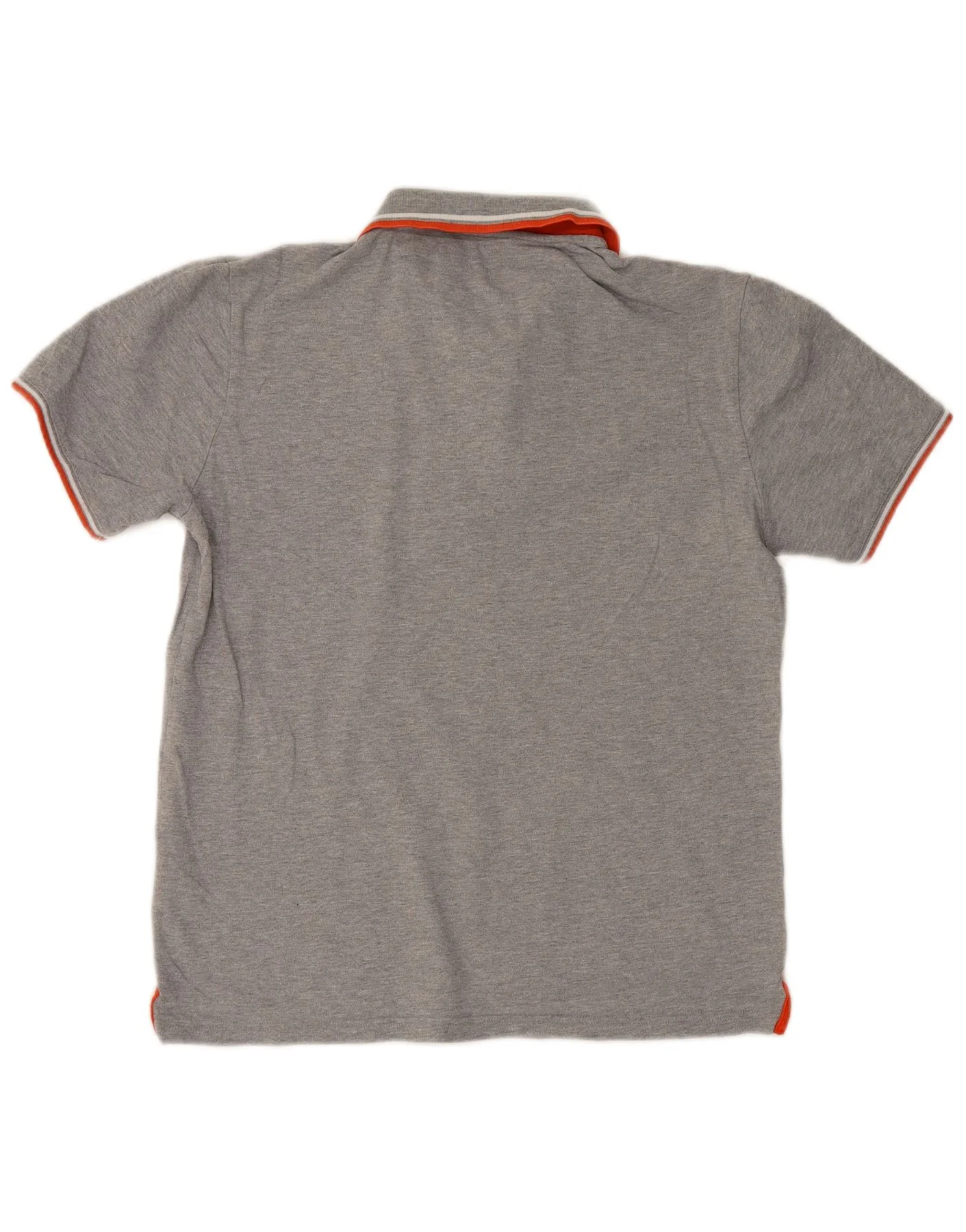 Champion Mens Heritage Fit Polo Shirt Large Grey Cotton - Image 2