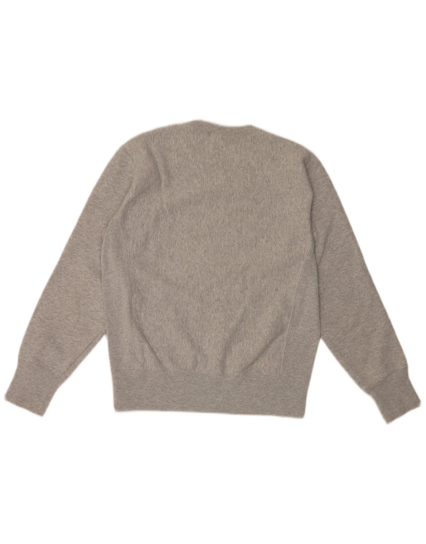 Champion Mens Sweatshirt Jumper Medium Grey Cotton - Image 2