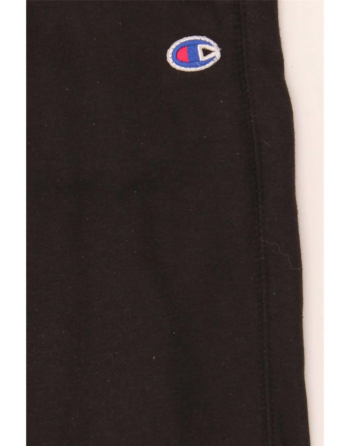 Champion Mens Tracksuit Trousers Joggers Large Black Cotton - Image 3