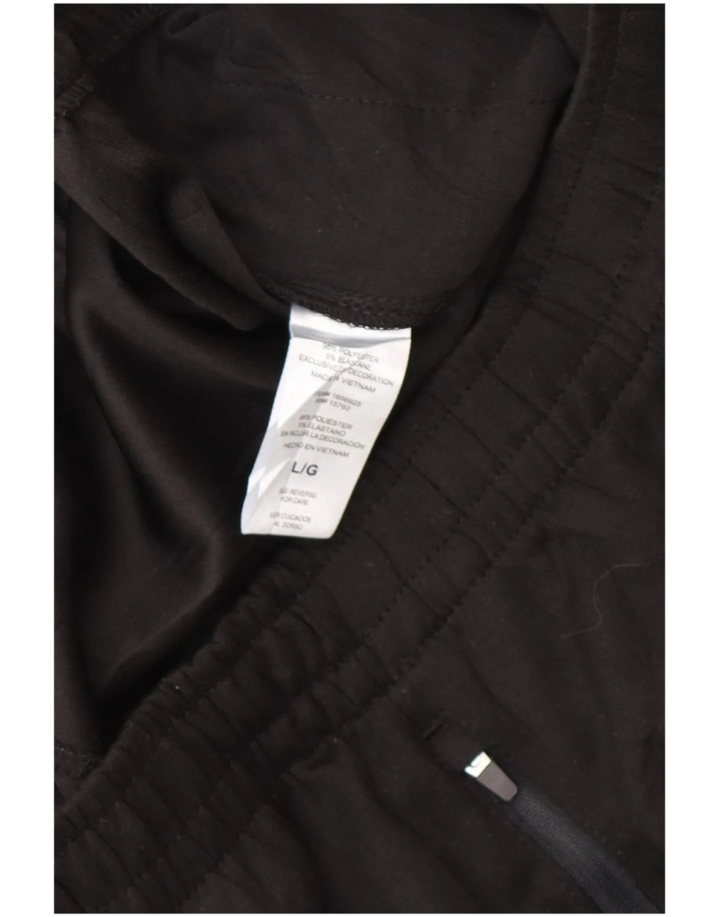 Champion Mens Tracksuit Trousers Joggers Large Black Polyester - Image 3