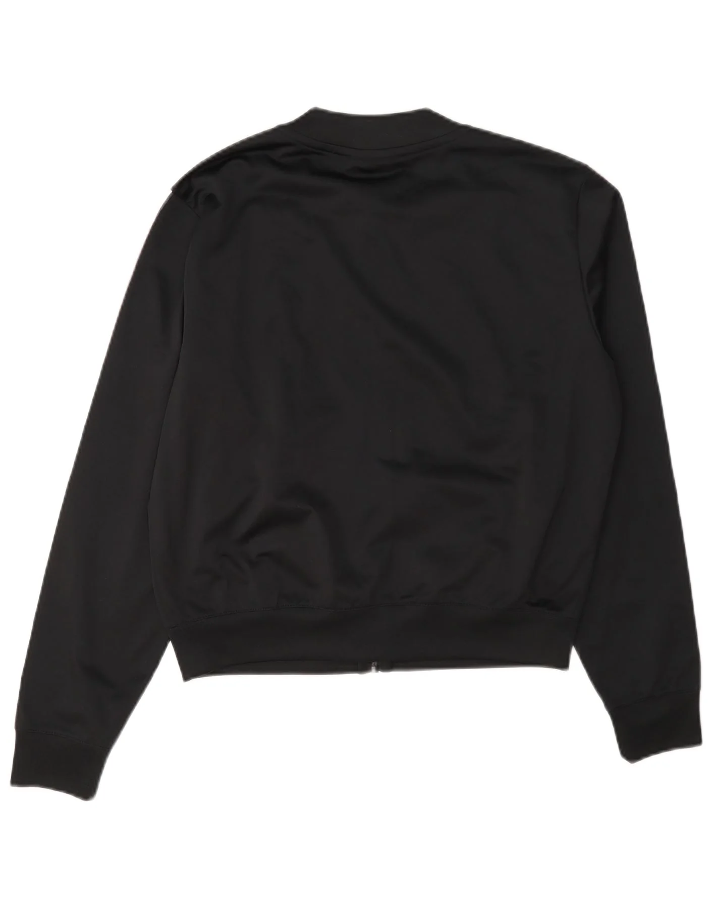 Champion Womens Graphic Tracksuit Top Jacket UK 14 Medium Black Colourblock - Image 2
