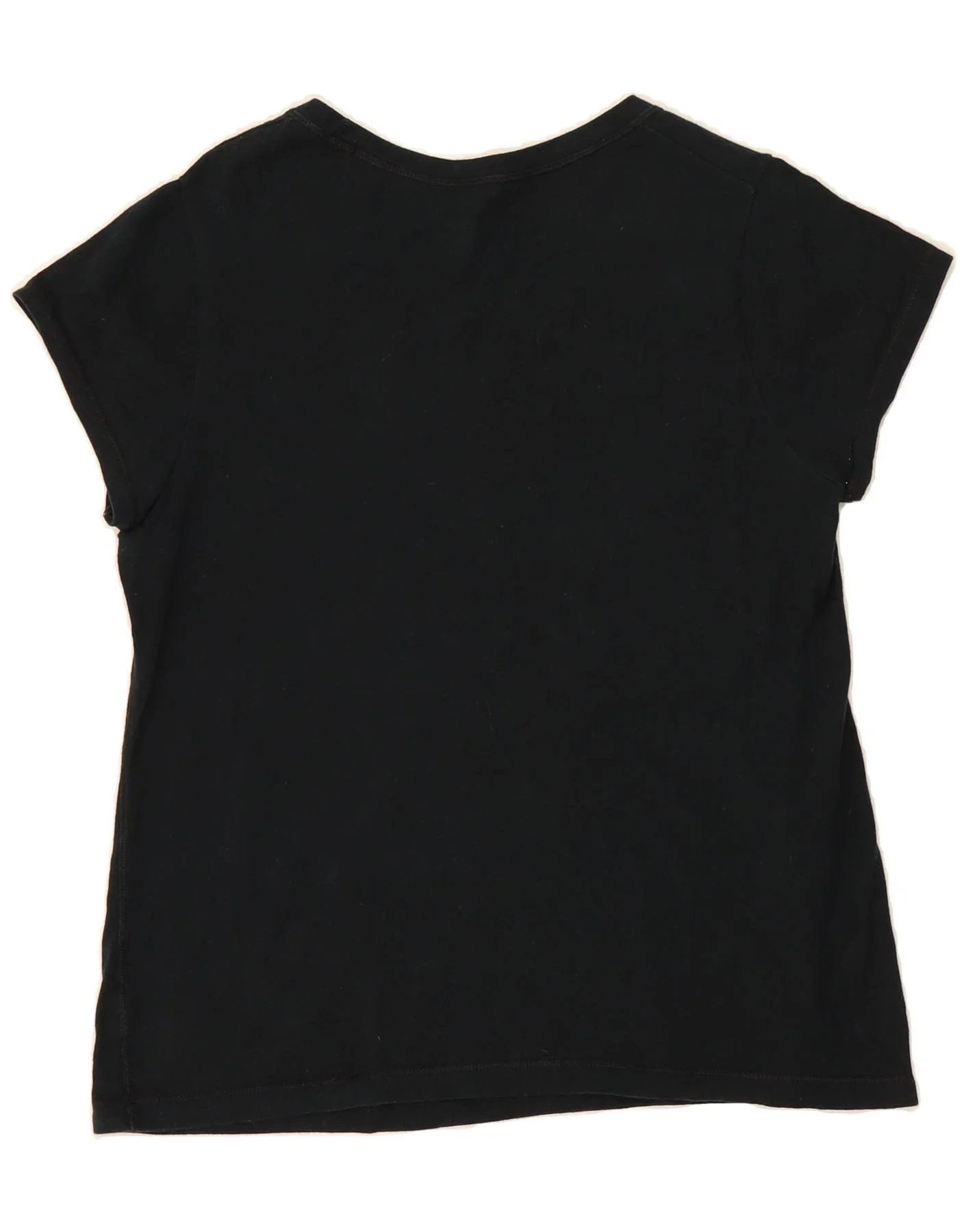 CHAMPION Womens T-Shirt Top UK 14 Large Black - Image 2