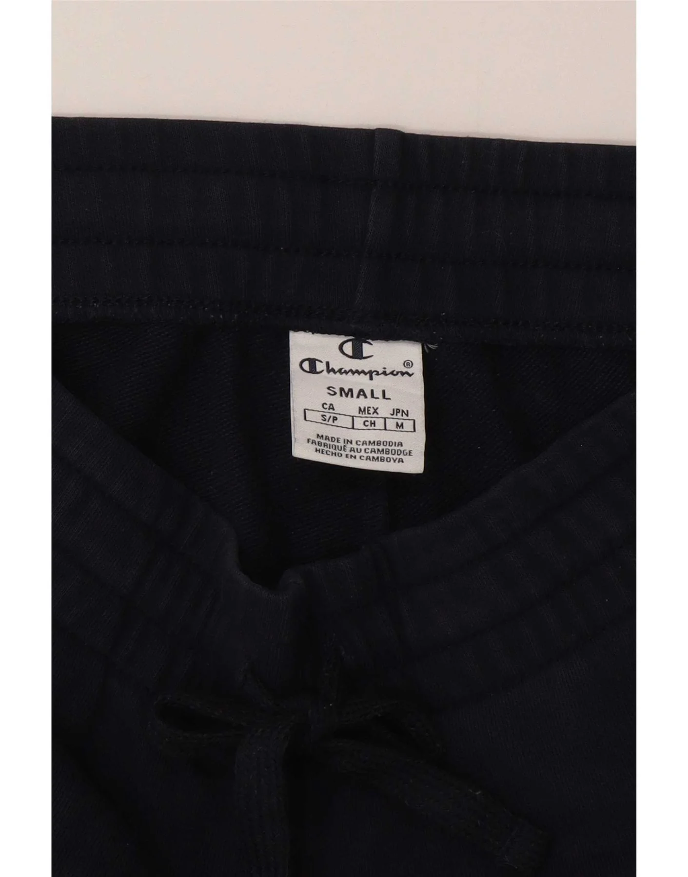 Champion Womens Tracksuit Trousers Joggers UK 10 Small Navy Blue - Image 3