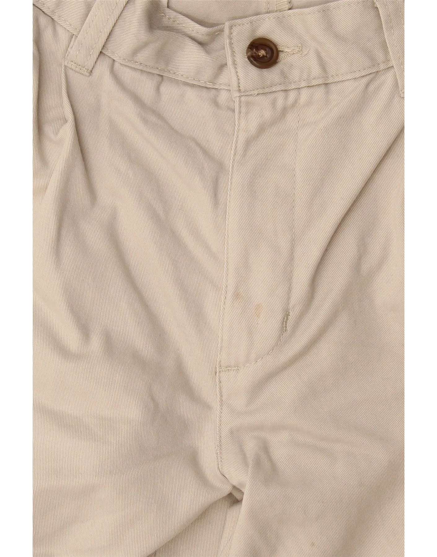 Chaps Boys Regular Chino Trousers 15-16 Years W28 L28 Beige Cotton - Image 3