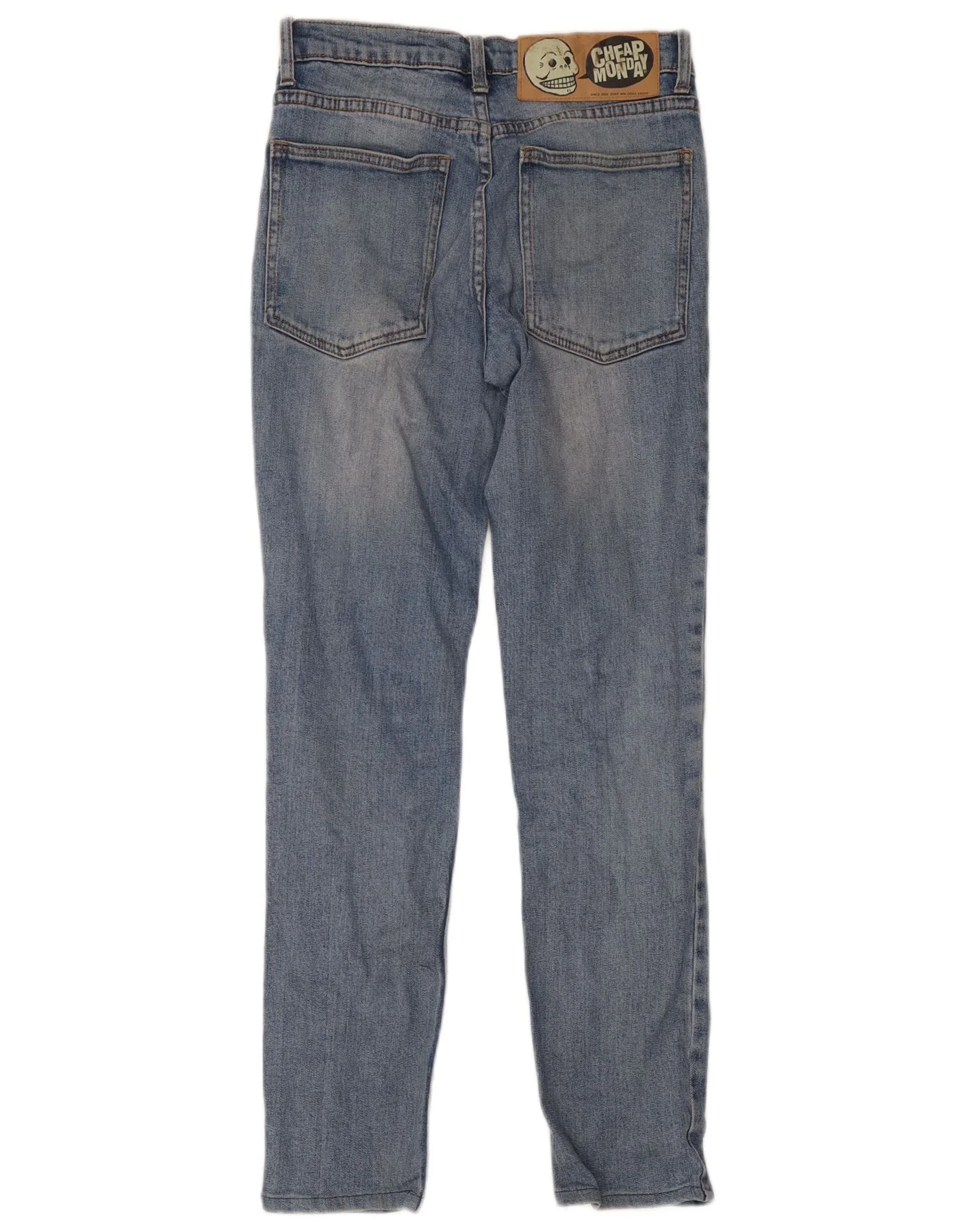 Cheap Monday Mens Slim Jeans W31 L34 Blue Cotton - Image 2