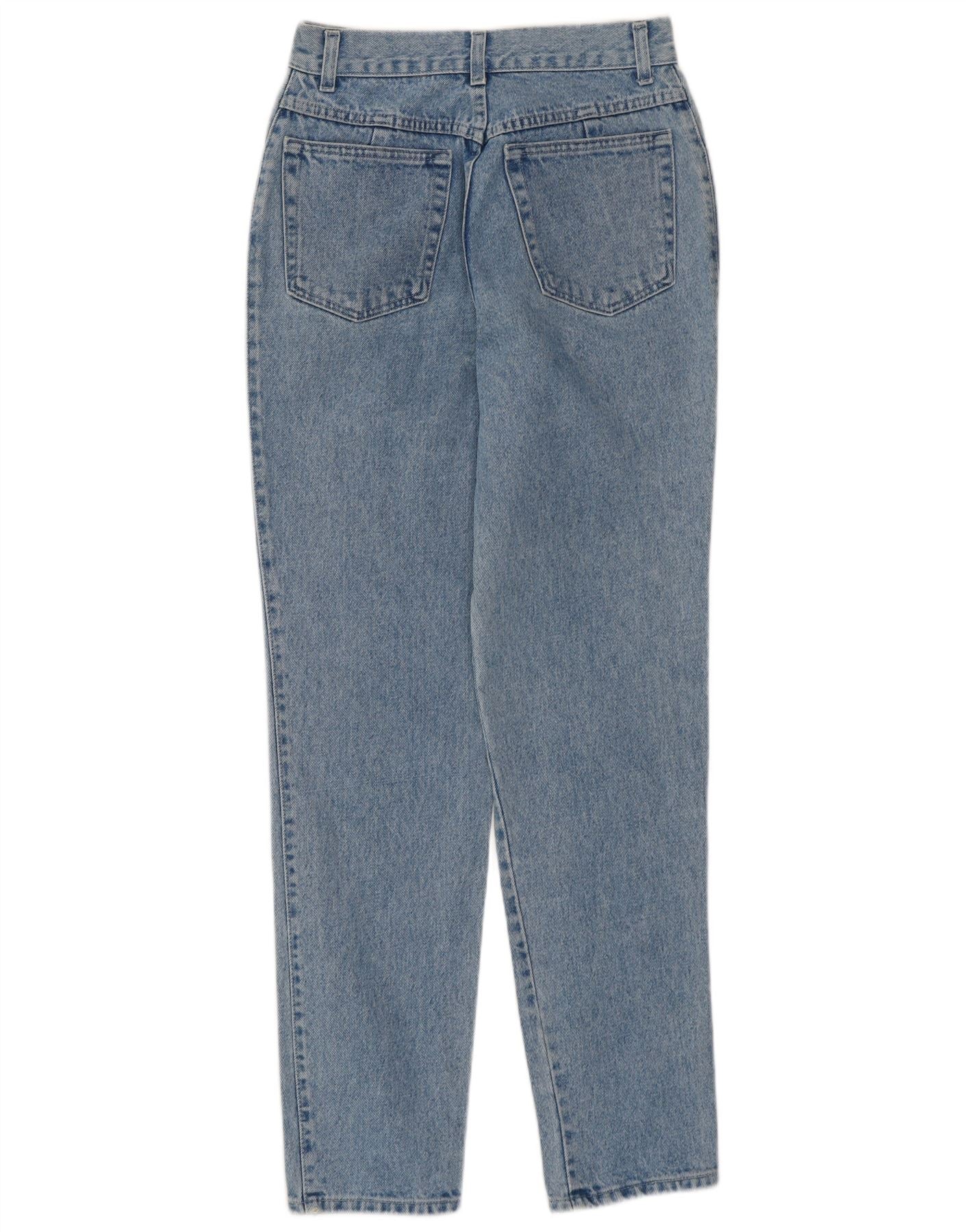 CLARK Womens Tapered Jeans IT 44 Medium W27 L31 Blue Cotton - Image 2