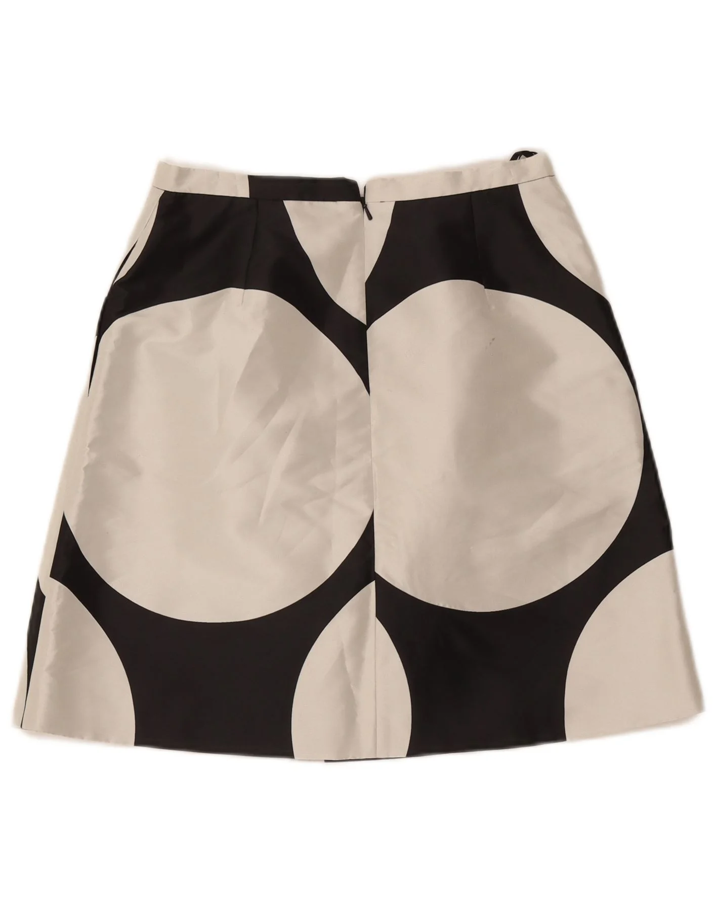 Coast Womens A-Line Skirt UK 12 Medium W30 Black Geometric - Image 2