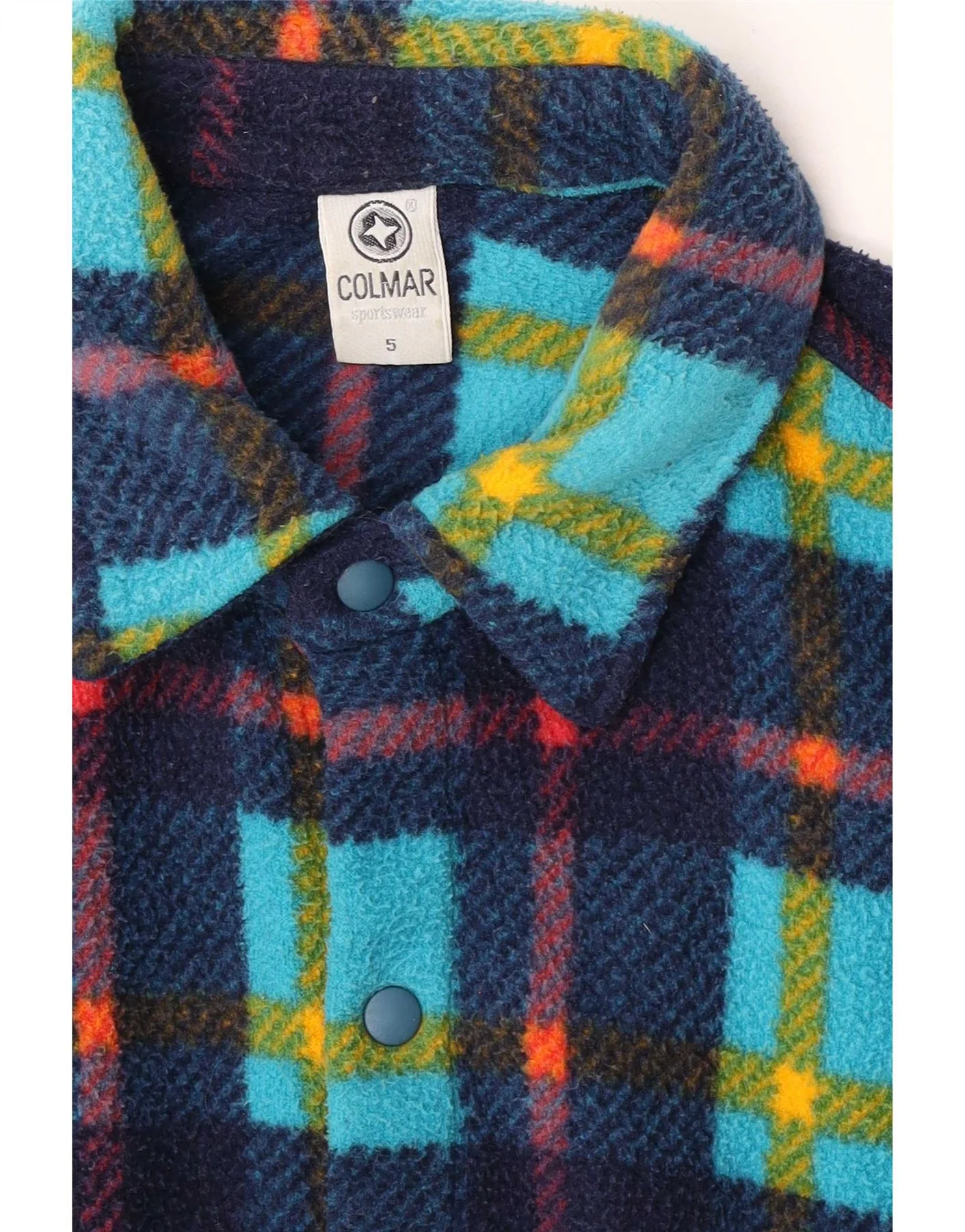 Colmar Mens Fleece Shirt XL Multicoloured Check - Image 3