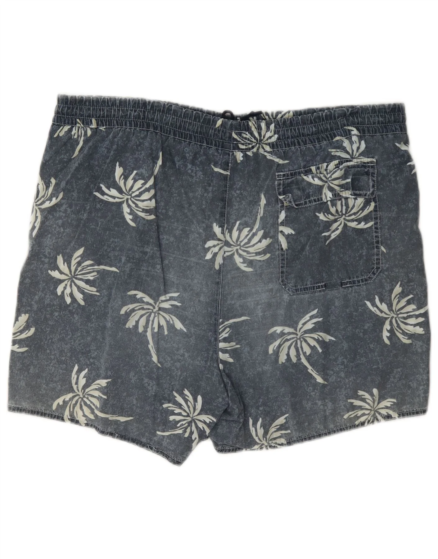Colmar Mens Graphic Swimming Shorts EU 50 Medium Navy Blue Floral Cotton - Image 2