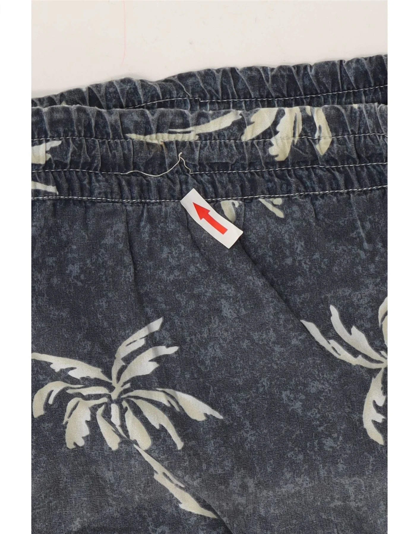 Colmar Mens Graphic Swimming Shorts EU 50 Medium Navy Blue Floral Cotton - Image 3