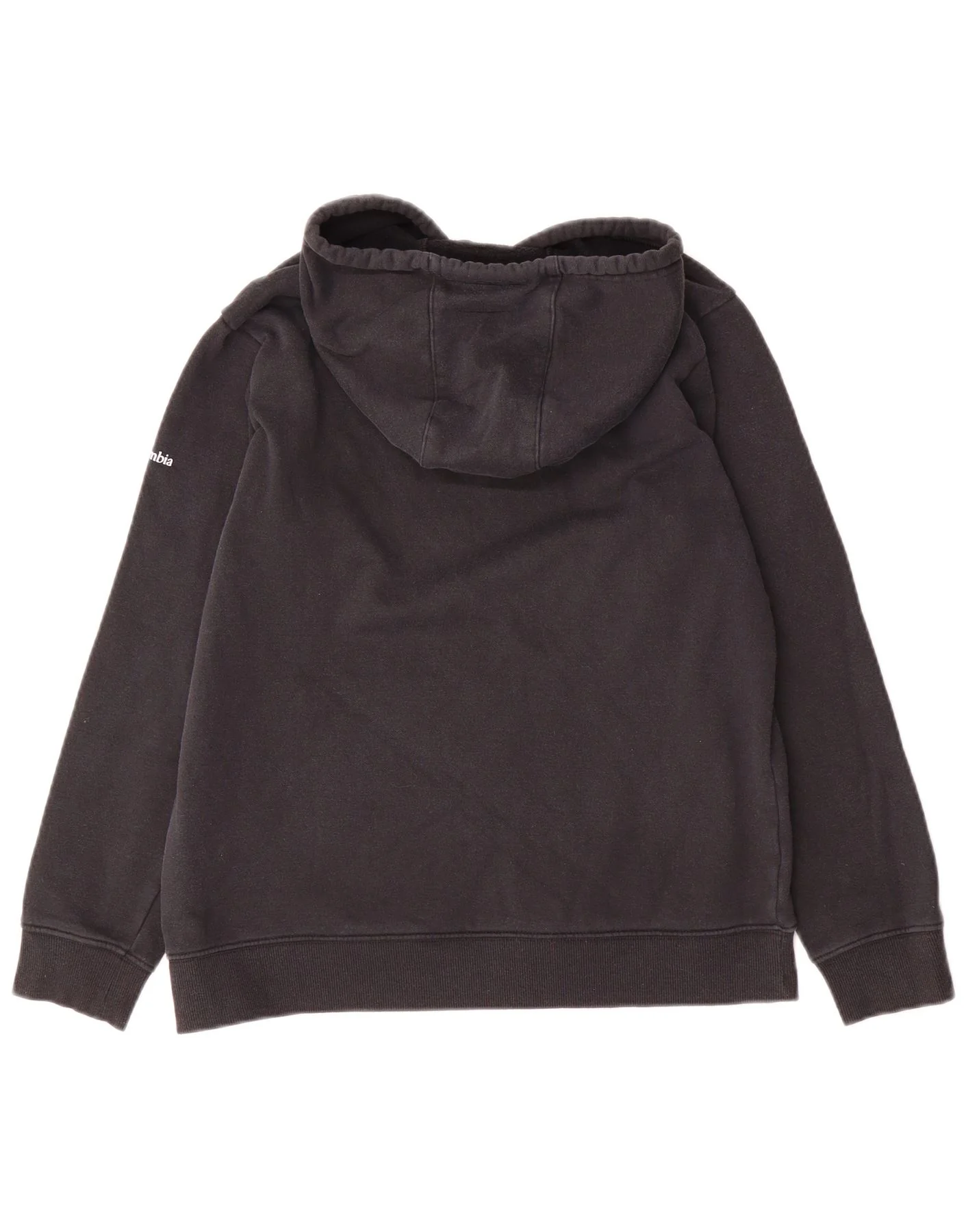 Columbia Boys Graphic Hoodie Jumper 13-14 Years Large Black Cotton - Image 2
