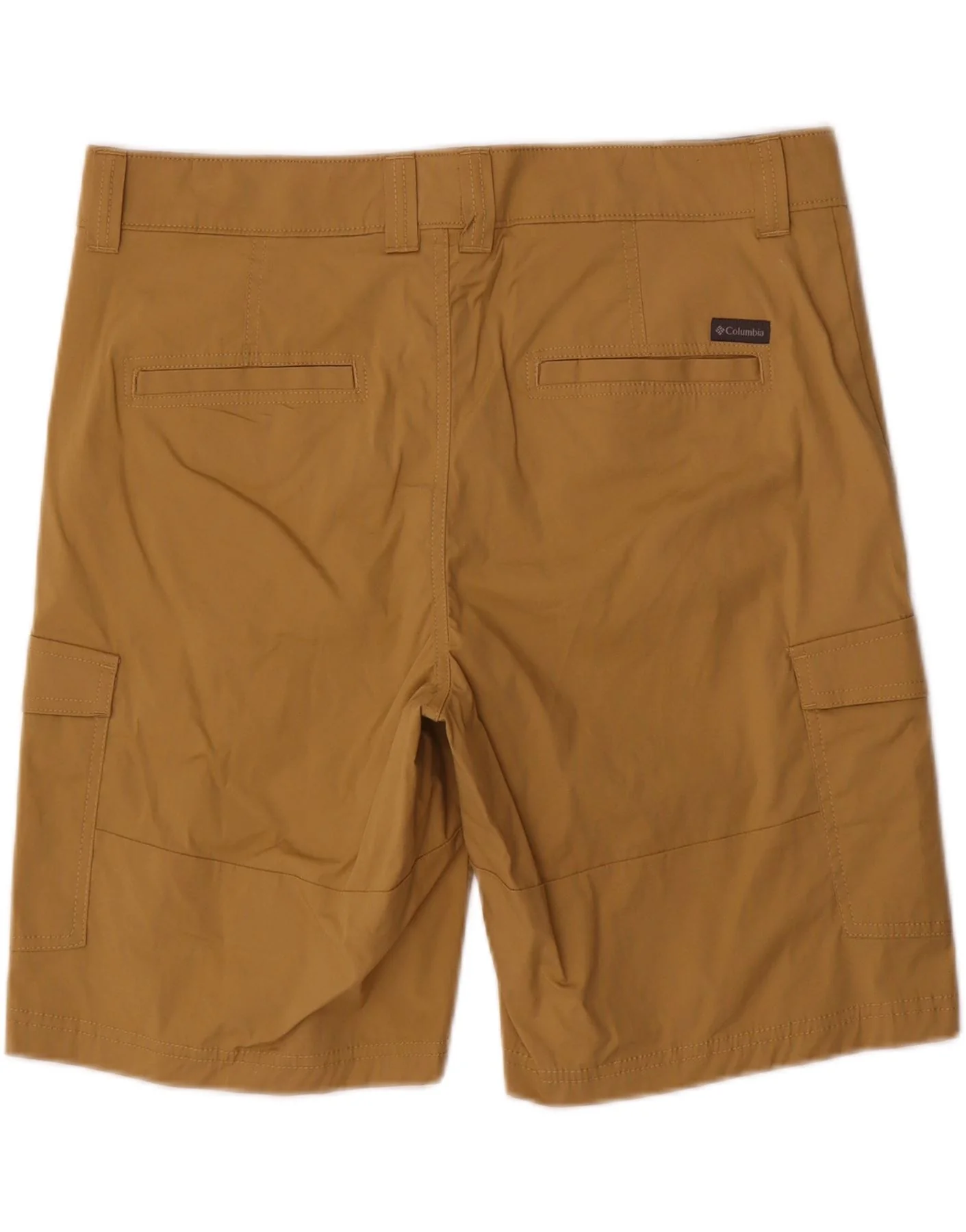Columbia Mens Active Cargo Shorts W34 Large Brown Cotton - Image 2