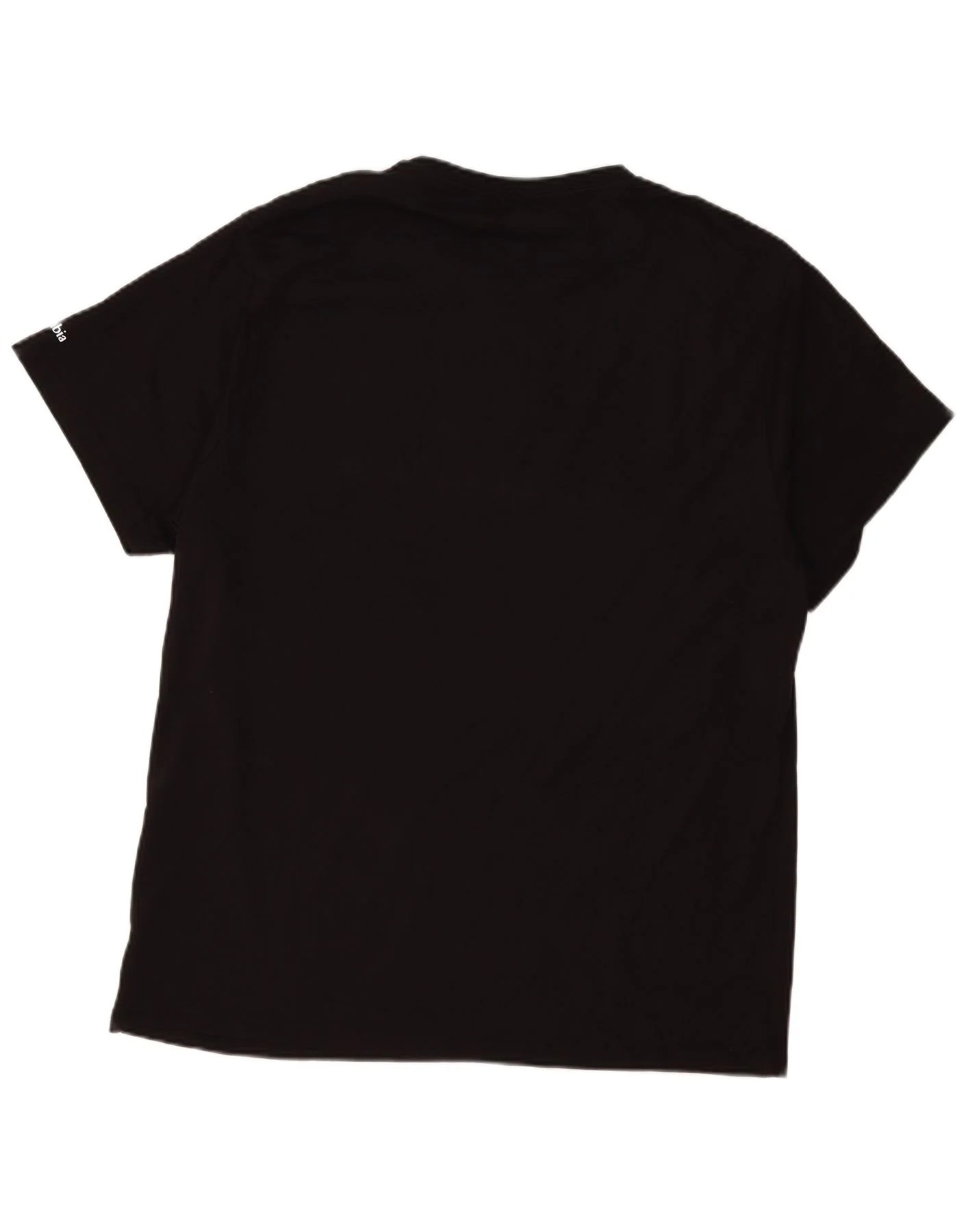 Columbia Mens Graphic T-Shirt Top 2XL Black Cotton - Image 2