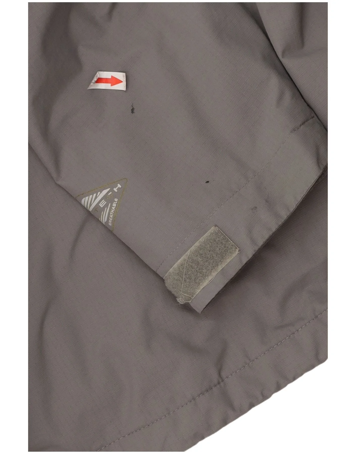 Columbia Mens Hooded Windbreaker Jacket UK 38 Medium Grey Colourblock - Image 4