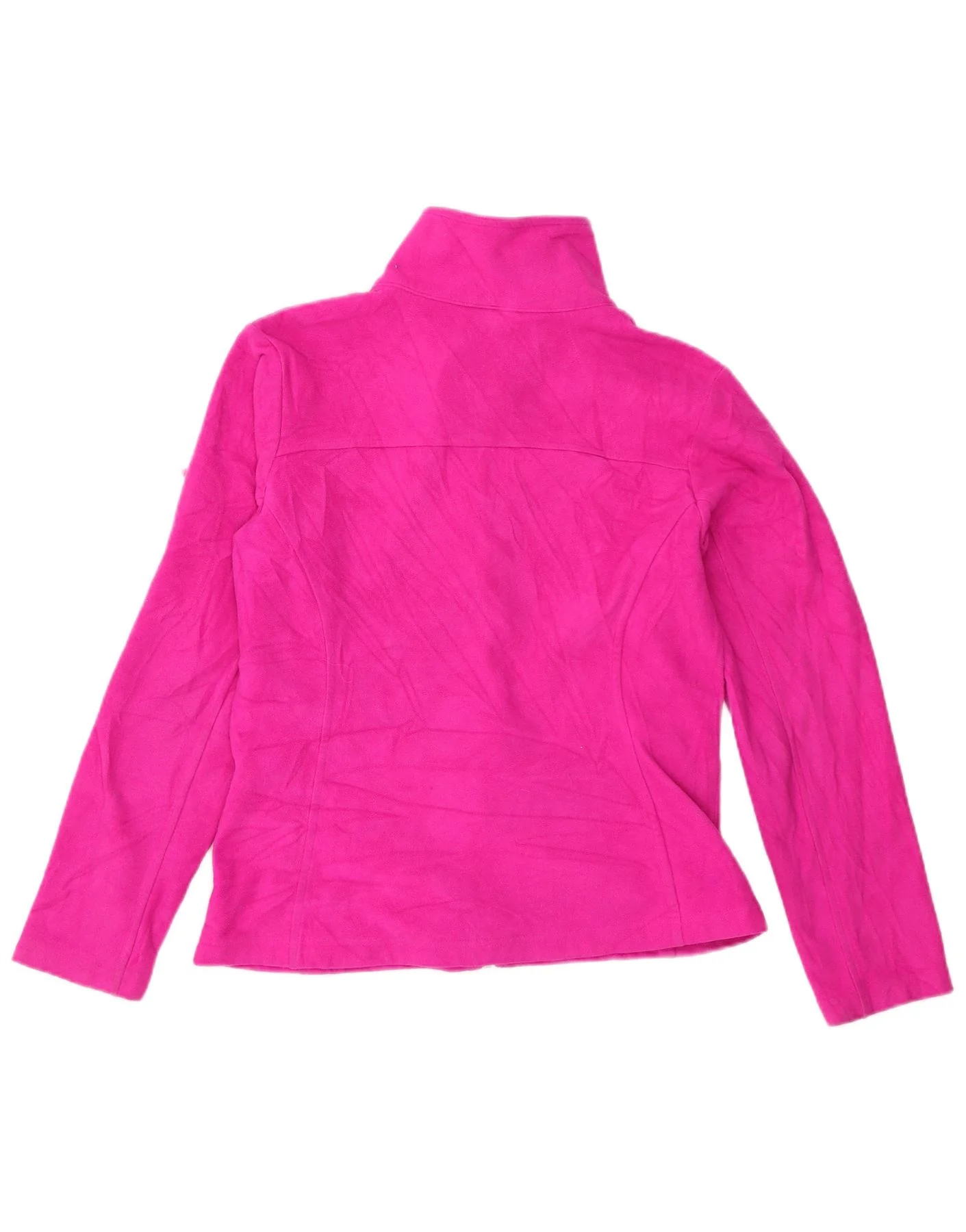 Columbia Womens Fleece Jacket UK 14 Medium Pink Polyester - Image 2