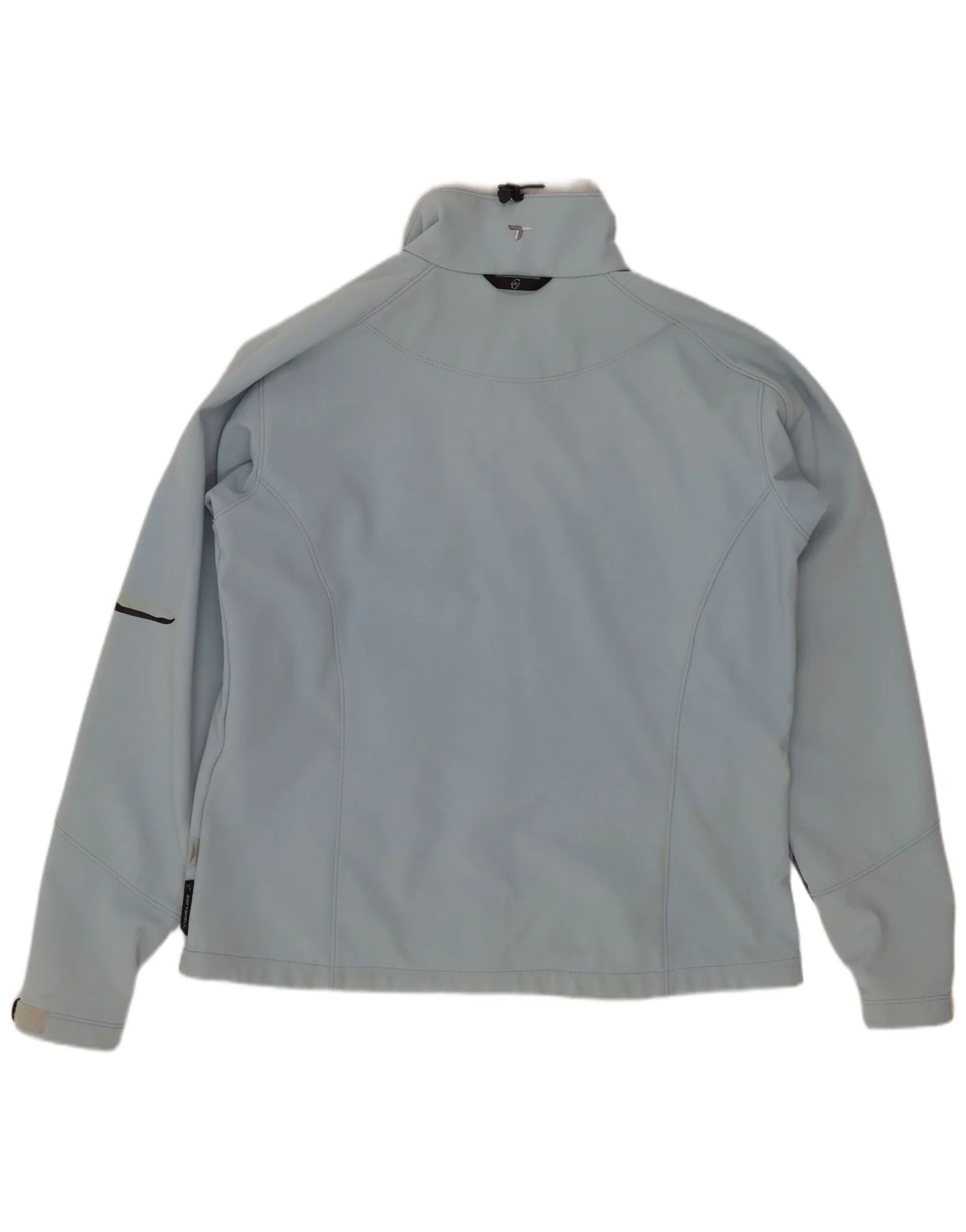 Columbia Womens Interchange Windbreaker Jacket UK 16 Large Blue Colourblock - Image 2