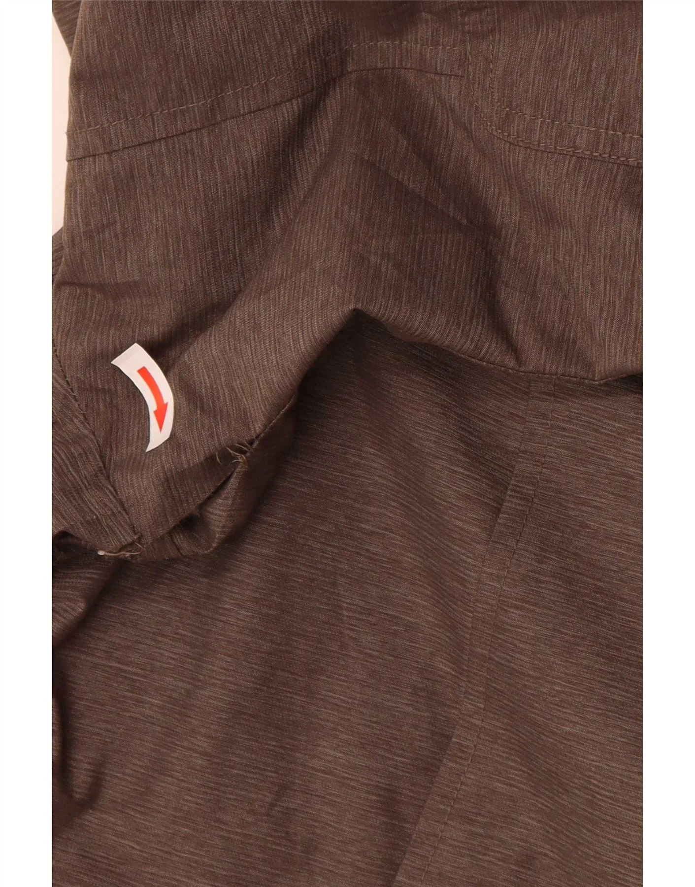 Columbia Womens Omni-Heat Hooded Parka Jacket UK 18 XL Grey Pinstripe Nylon - Image 4