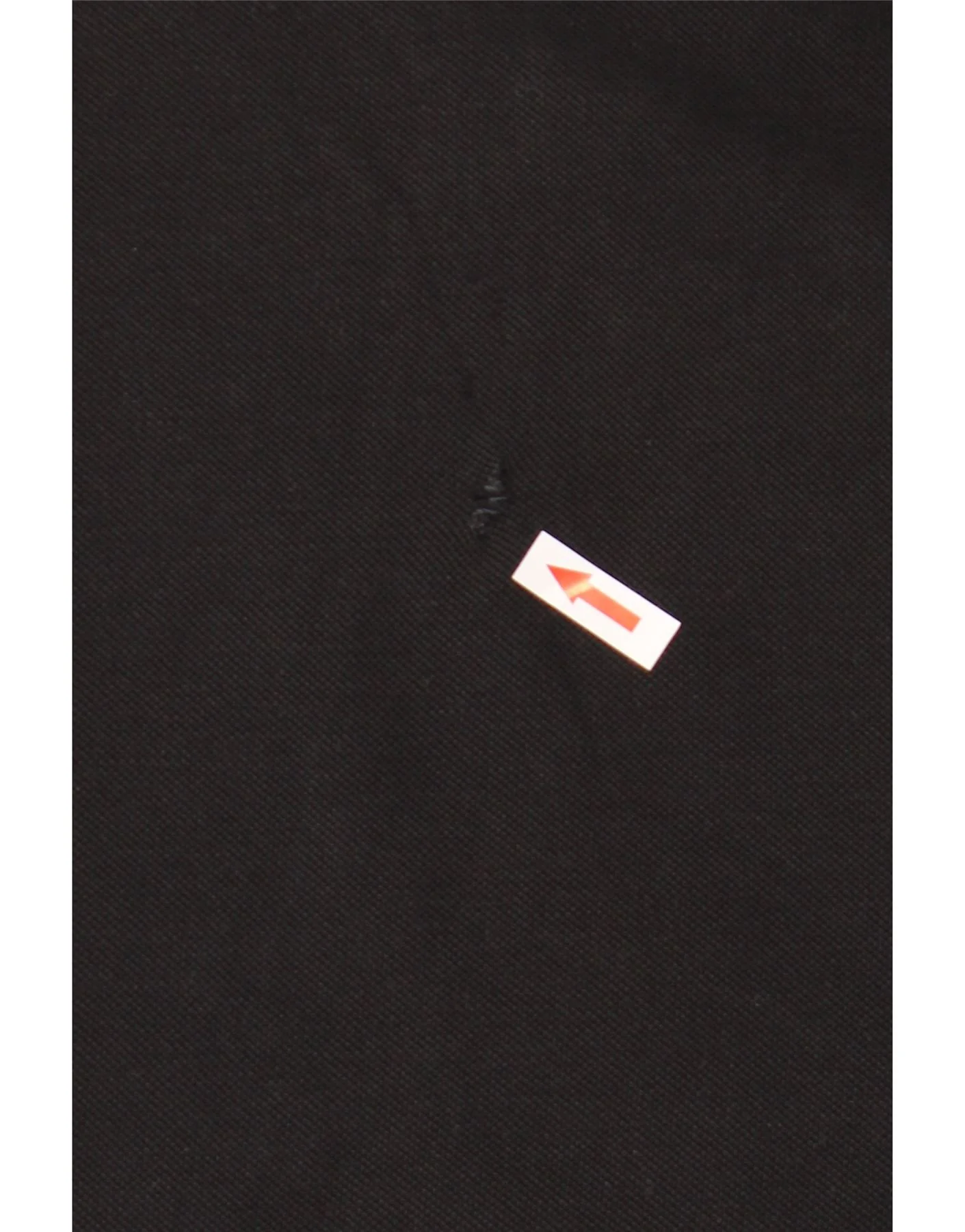 Conte of Florence Mens Polo Shirt XL Black Striped - Image 3